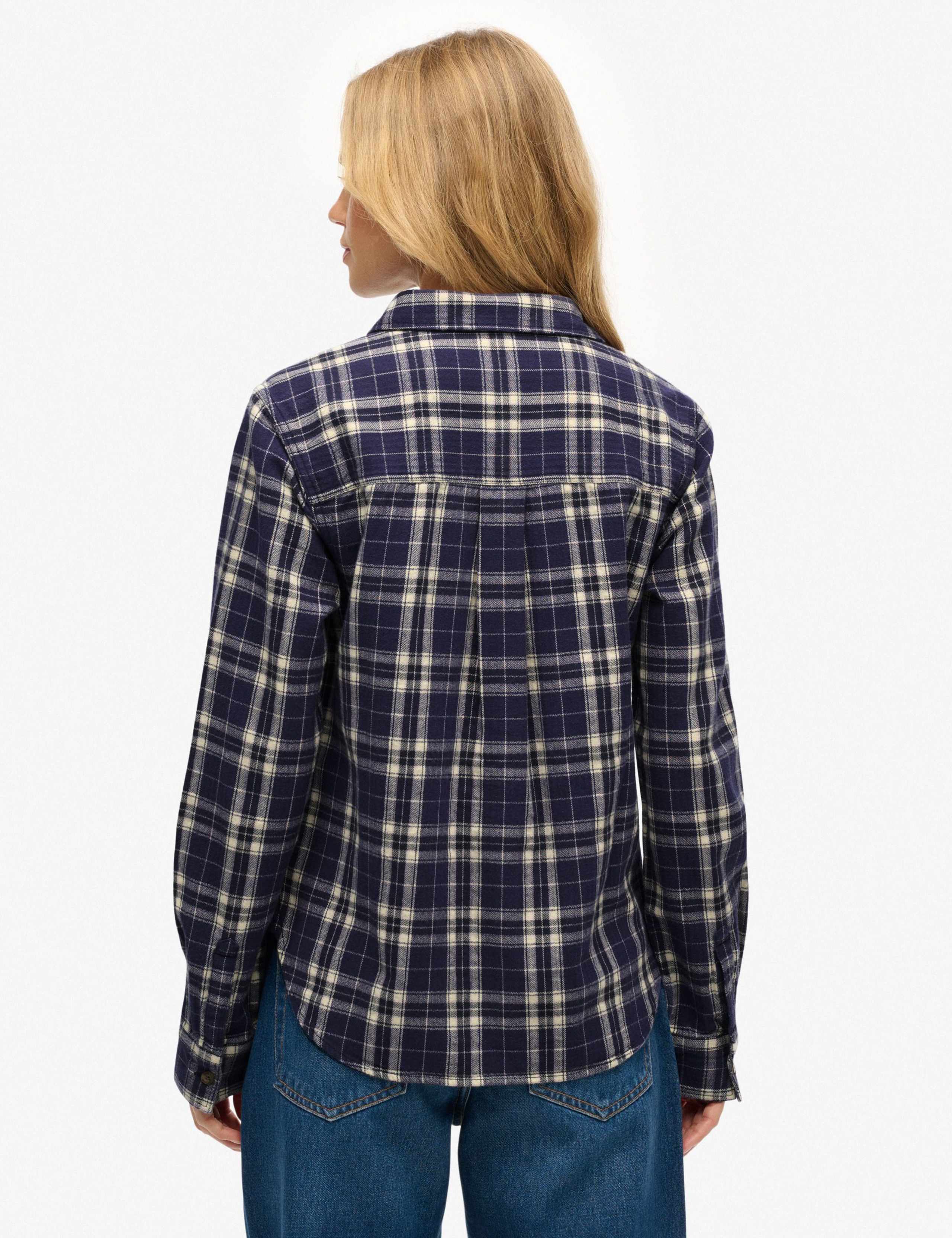 Pure Cotton Checked Relaxed Shirt 4 of 6