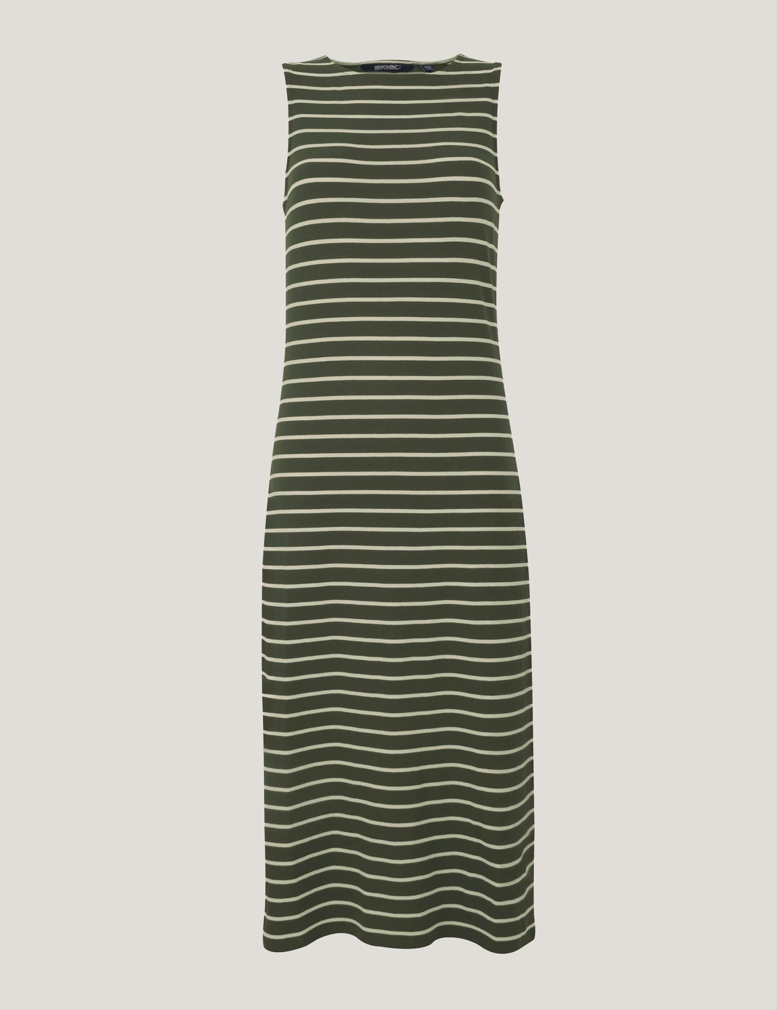 Amorie Cotton Rich Striped Midi Dress 2 of 6