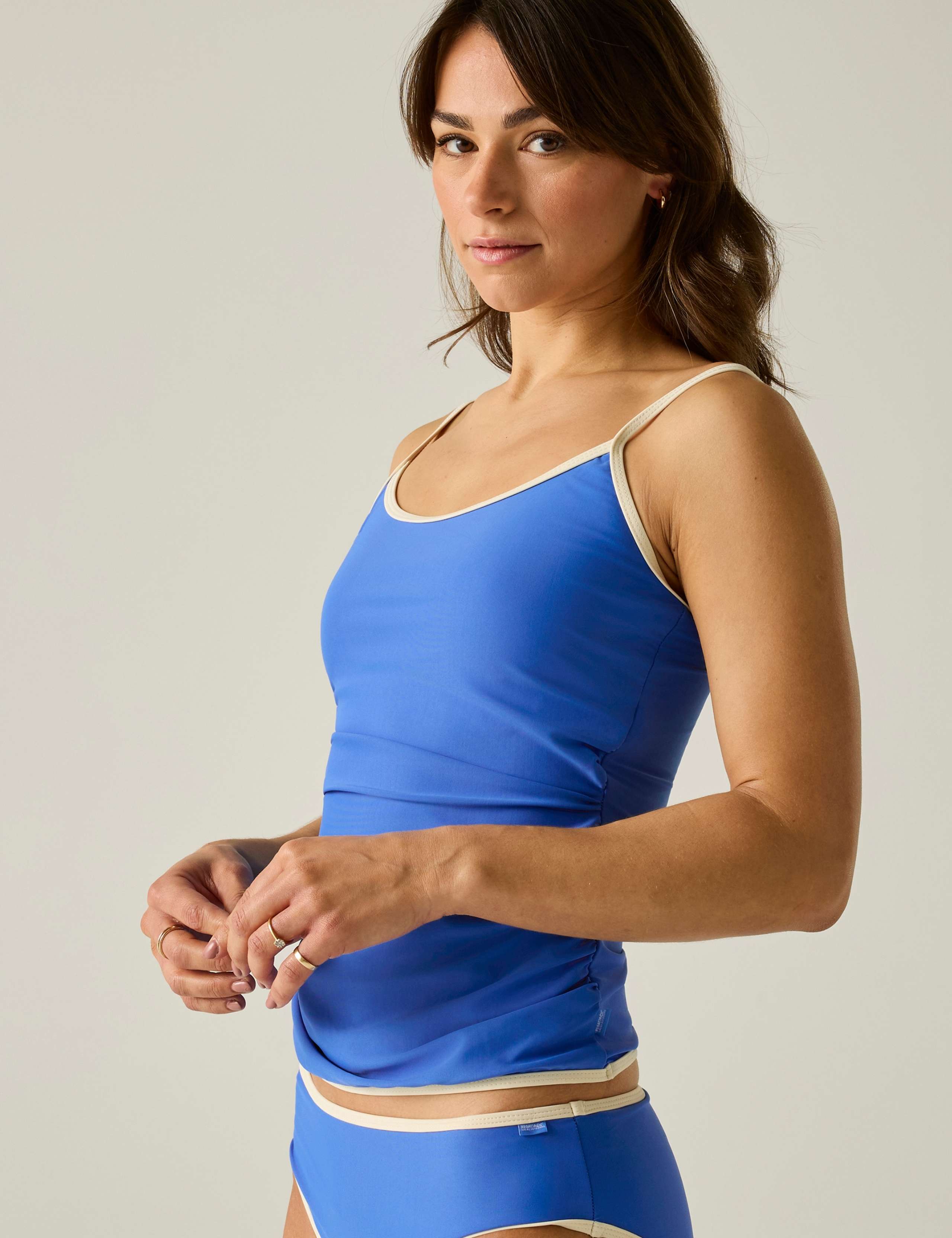 Kyra Padded Scoop Neck Tankini Top 5 of 7