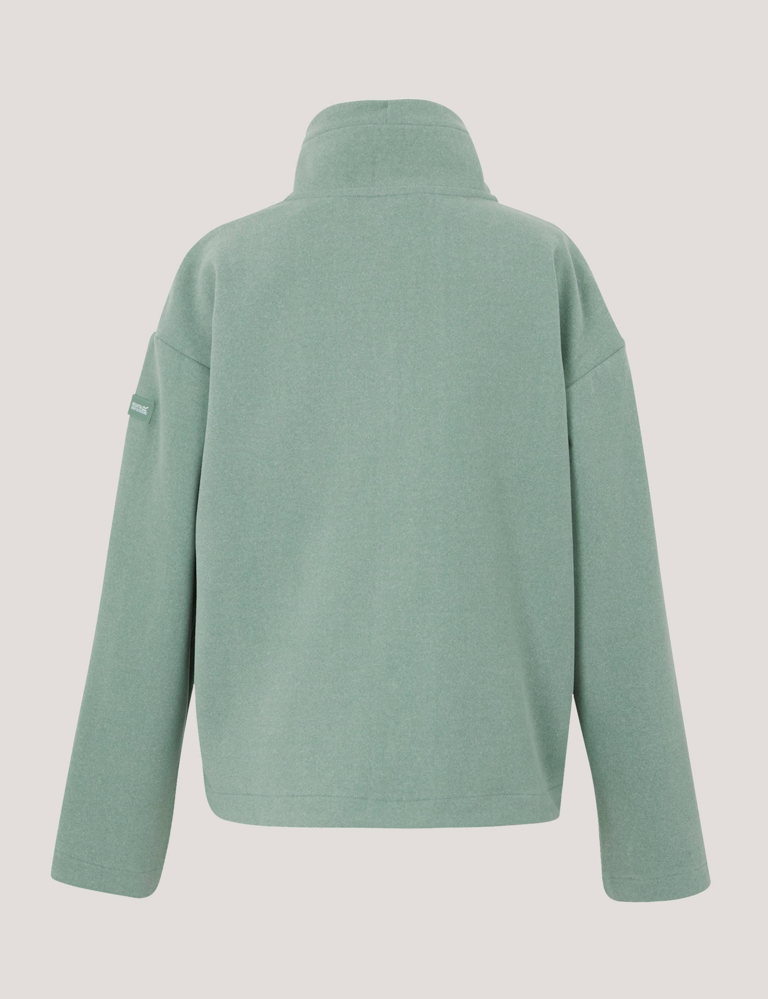 Ashlynn Zip Up Funnel Neck Fleece 6 of 6