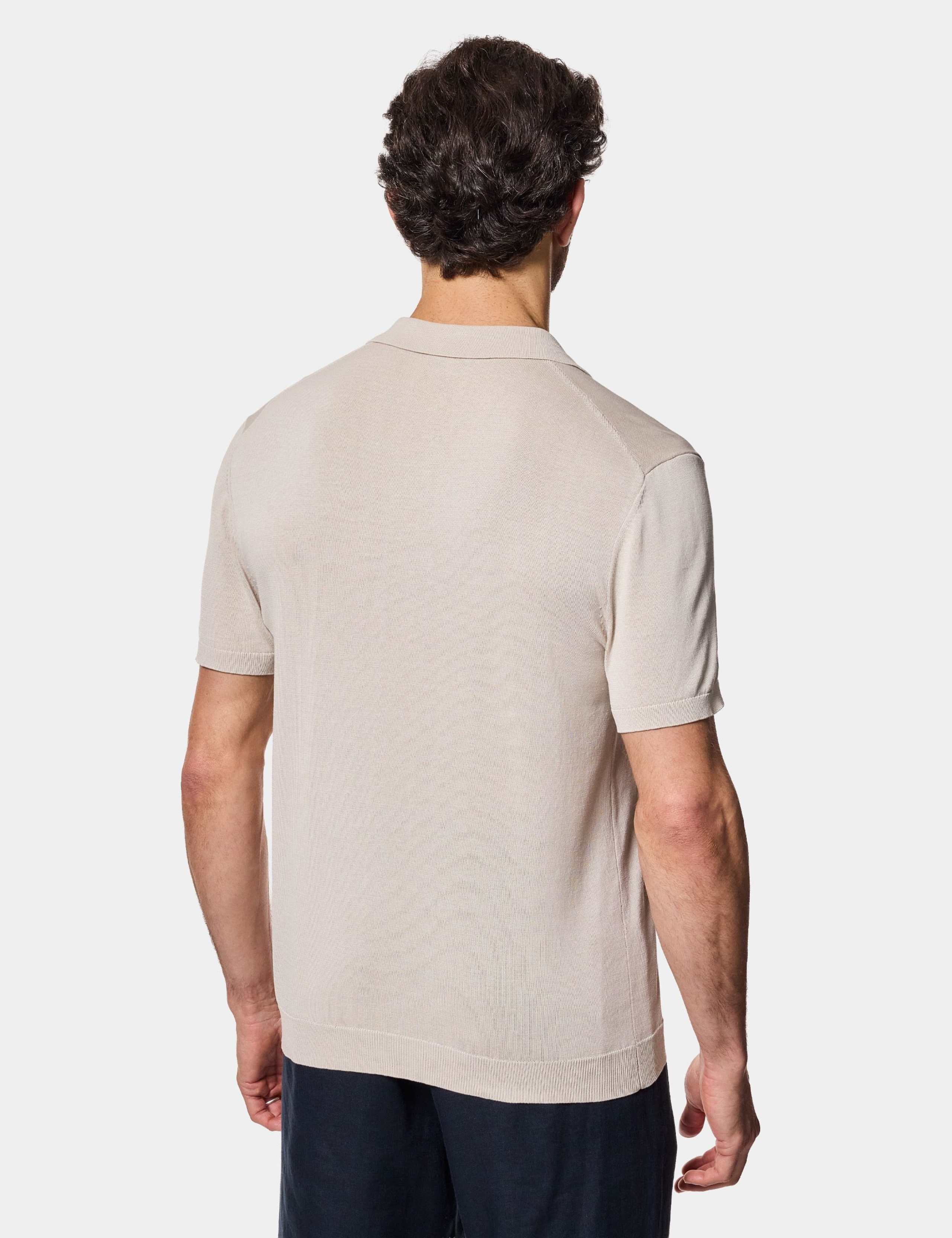 Pure Cotton Knitted Polo Shirt 2 of 2