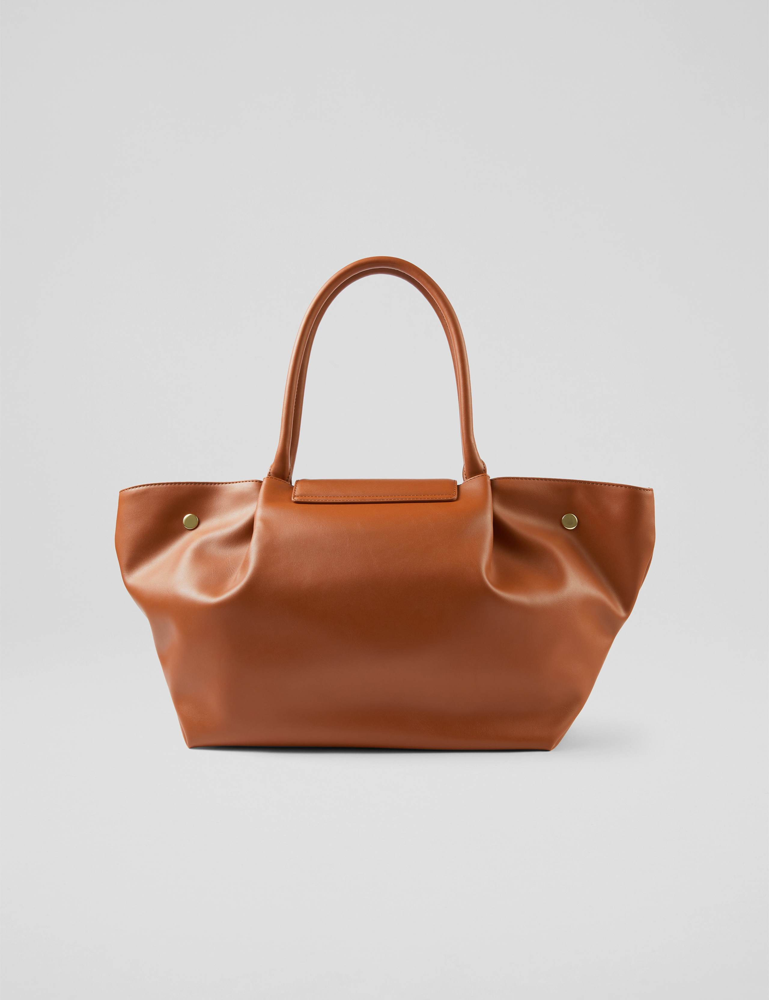 Leather Tote Bag 2 of 3
