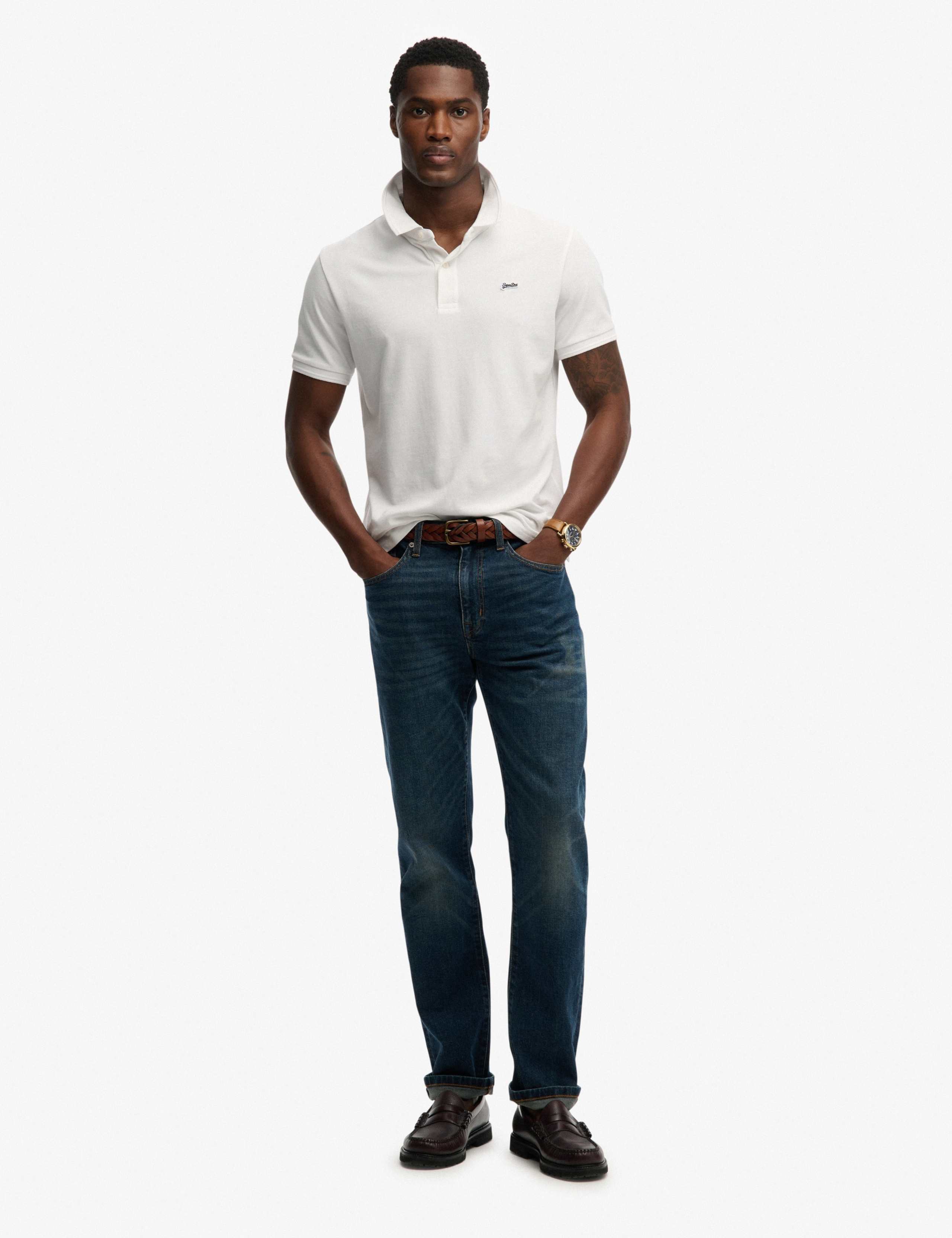 Pure Cotton Pique Polo Shirt 3 of 7