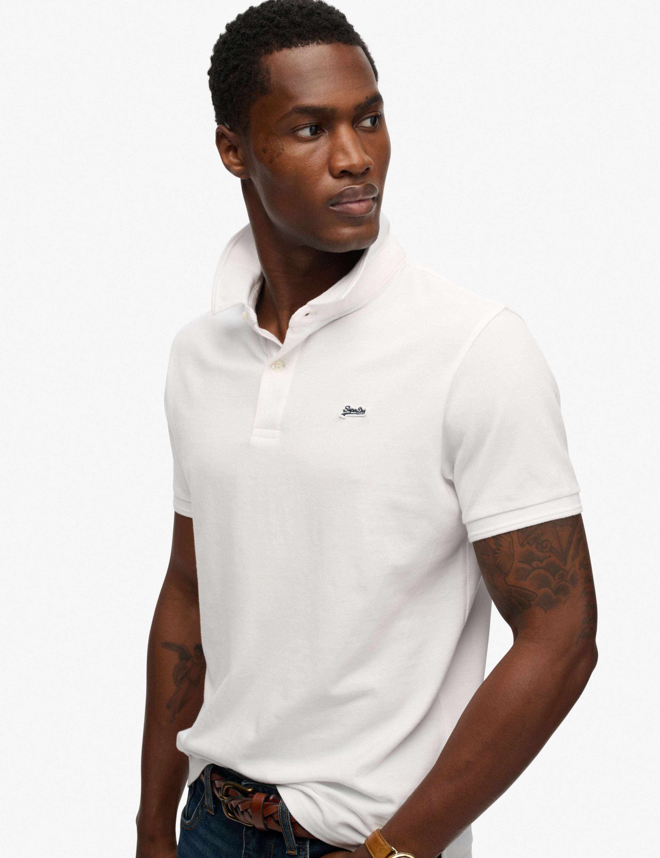 Pure Cotton Pique Polo Shirt 6 of 7