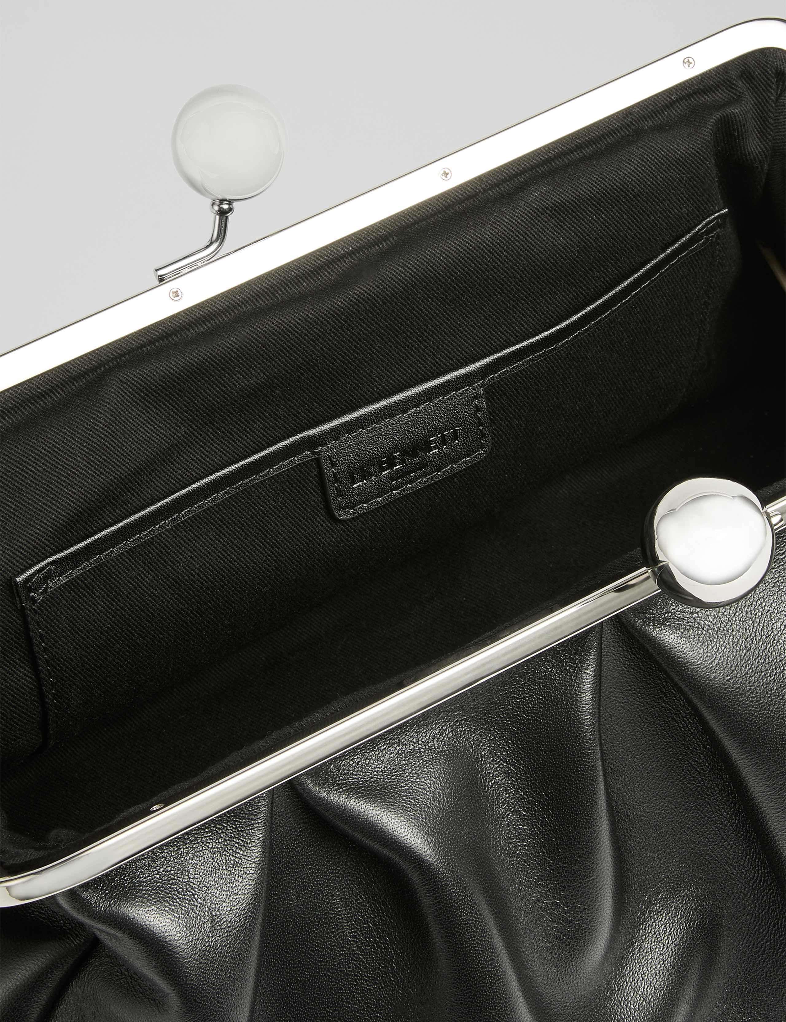 Leather Chain Strap Clutch Bag 3 of 3