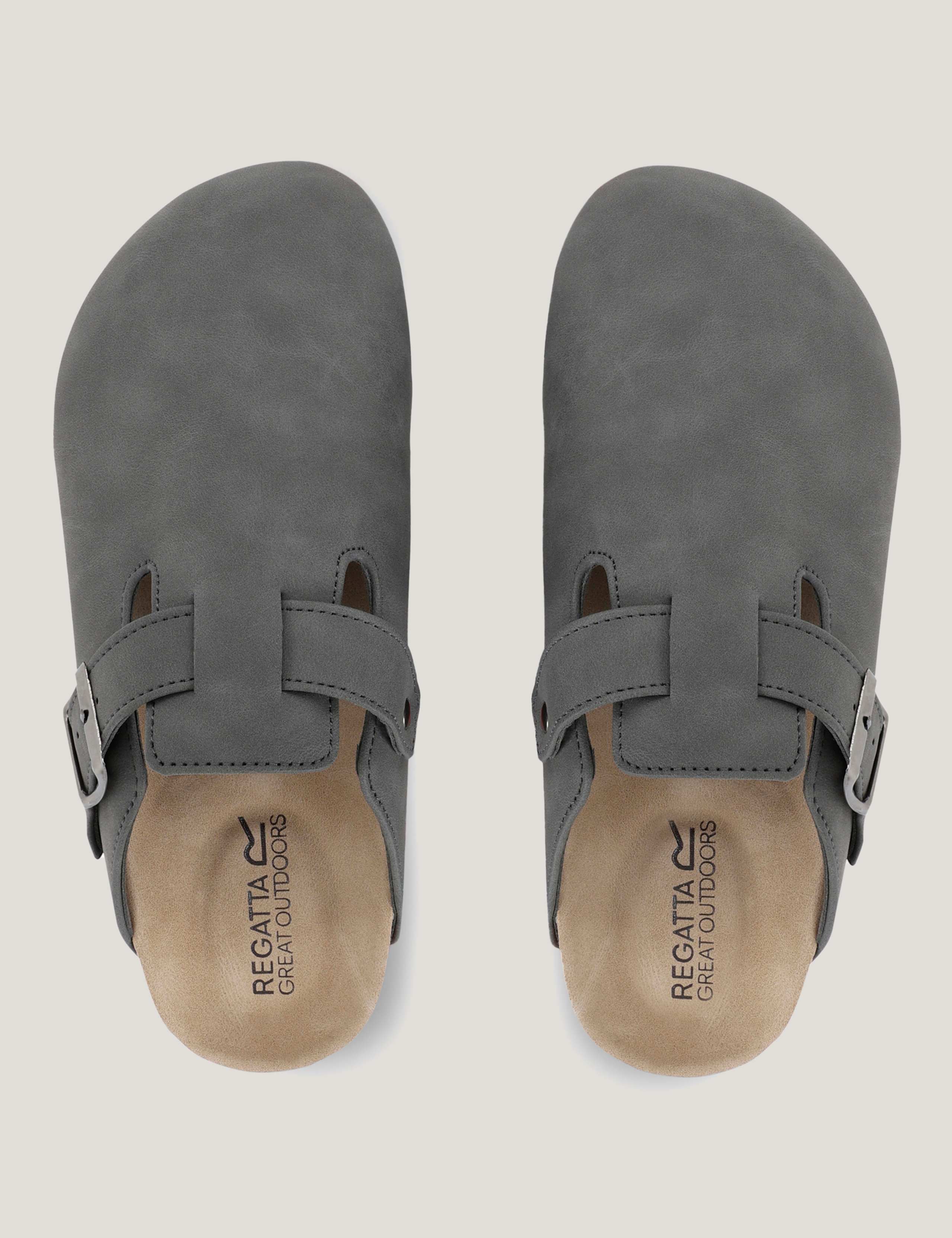 Kaber Buckle Flat Mules 3 of 8