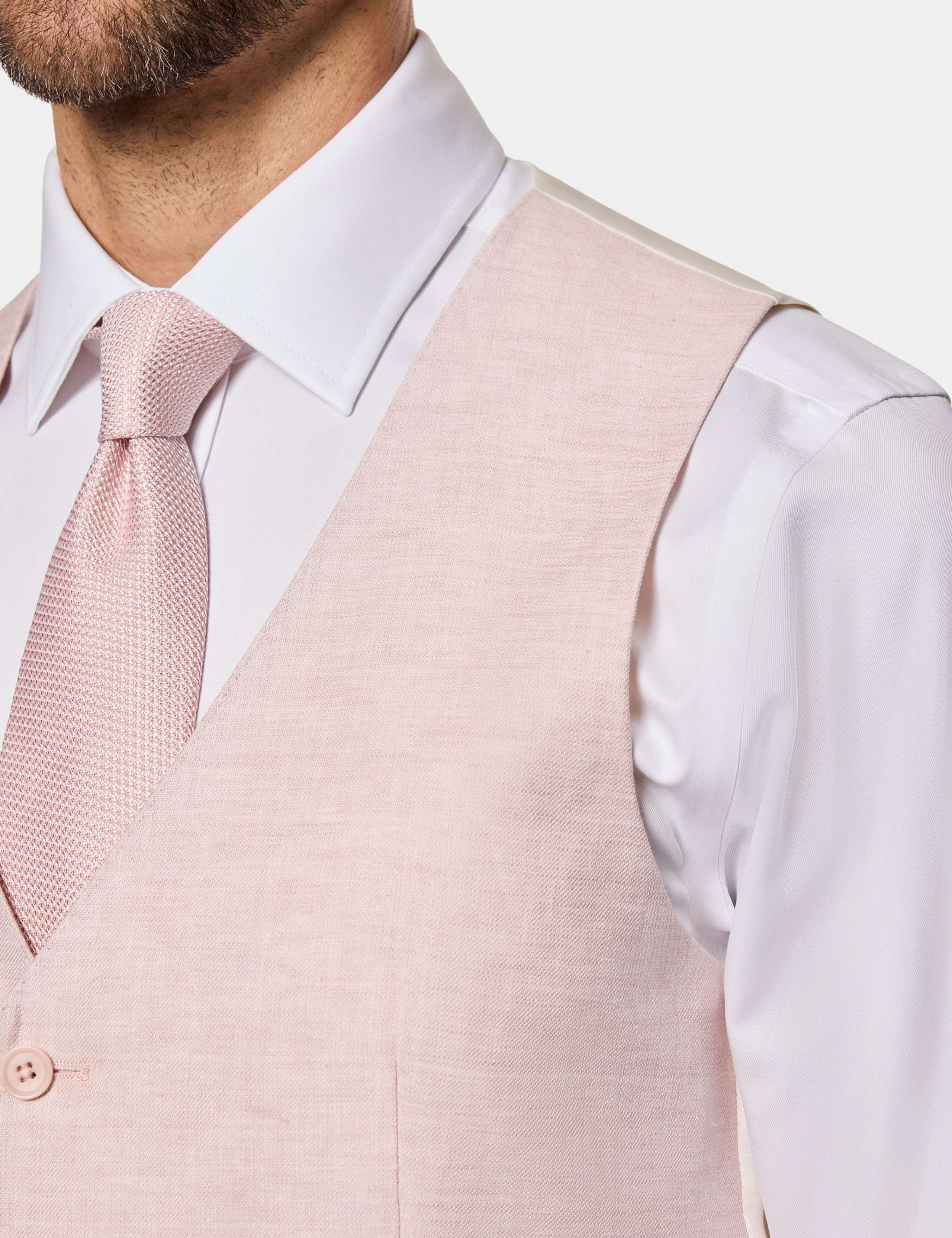Tailored Fit Pure Linen Waistcoat 2 of 3