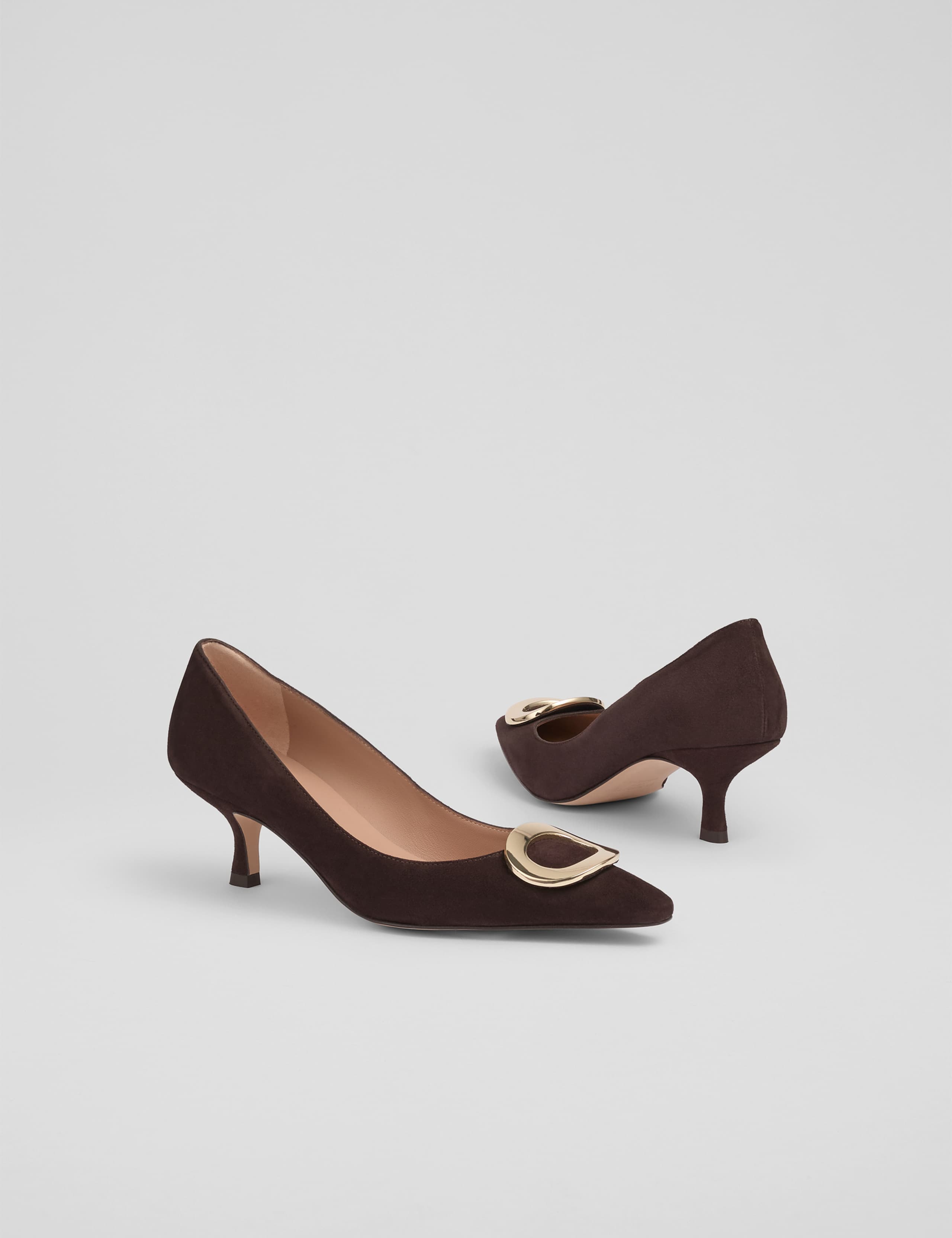 Ring Detail Stiletto Pointed Courts 2 of 3