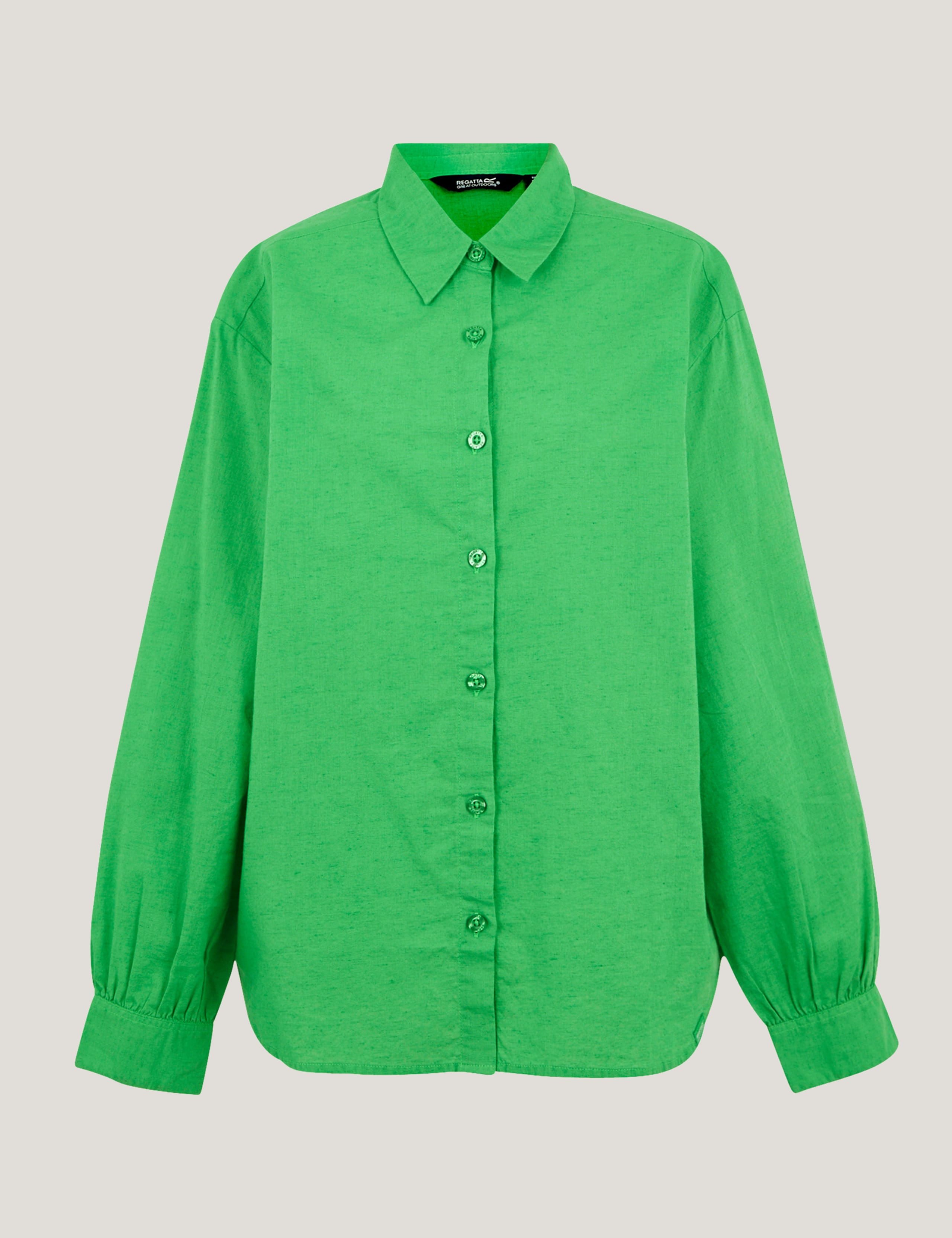 Primevere II Cotton Rich Shirt with Linen 2 of 7