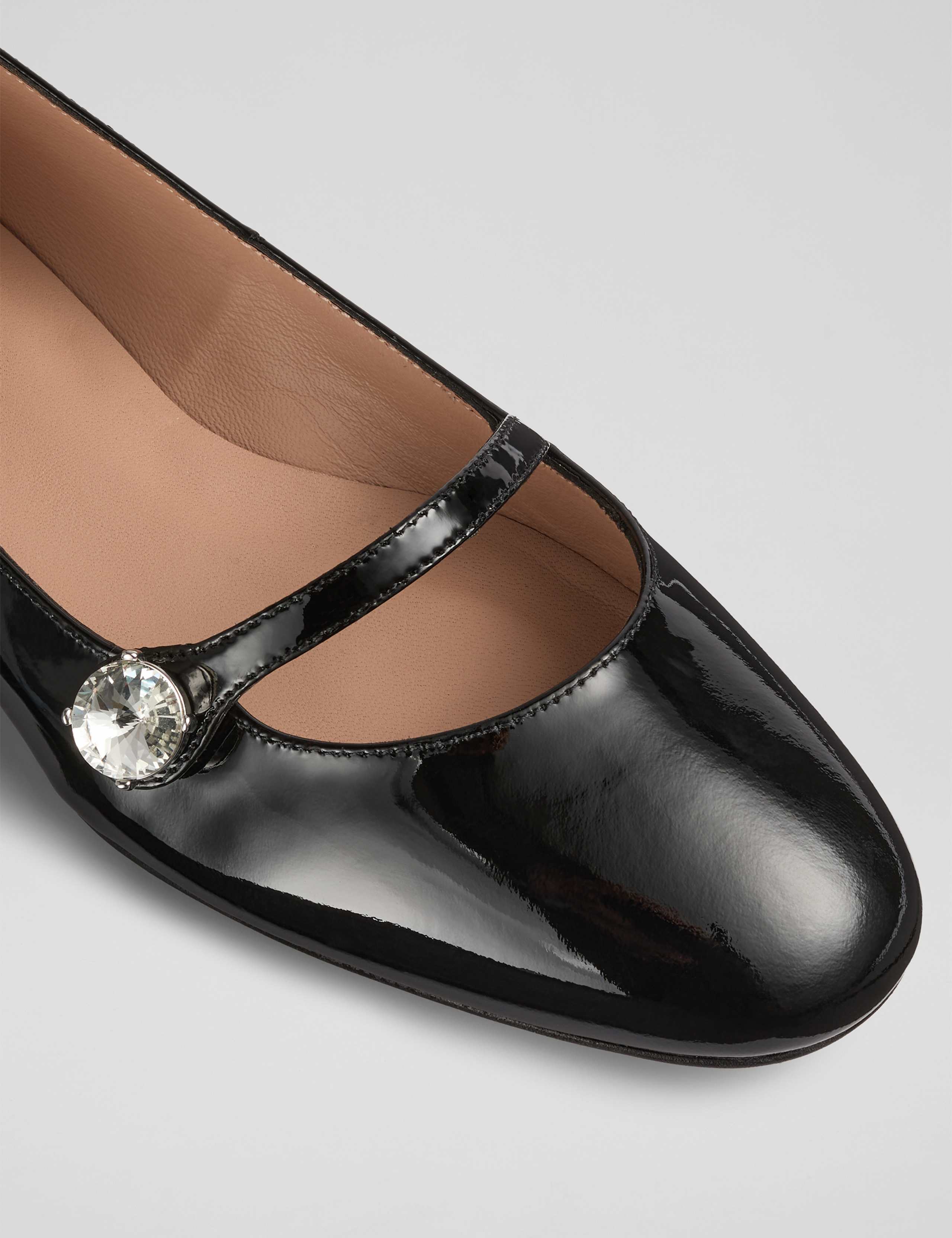 Leather Strappy Flat Pumps 4 of 4