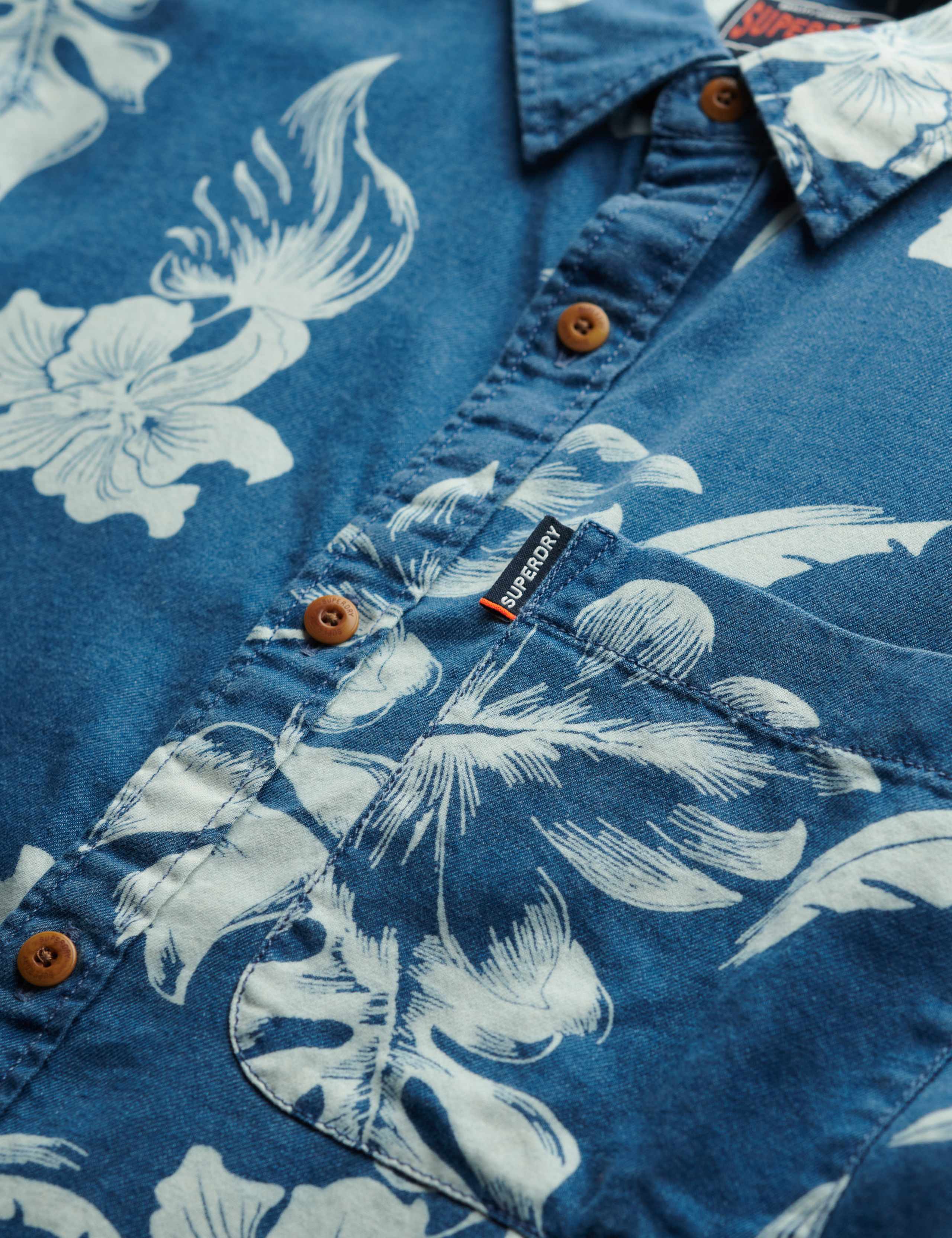 Relaxed Fit Pure Cotton Hawaiian Shirt 5 of 5