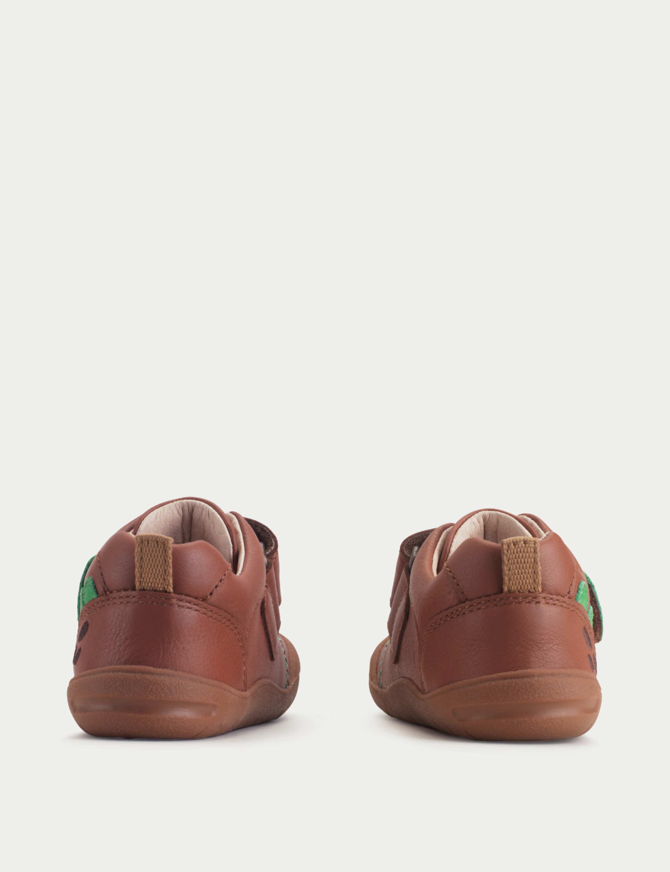 Kids' Leather Riptape Dino Trainers (4 Small - 6½ Small) 6 of 6