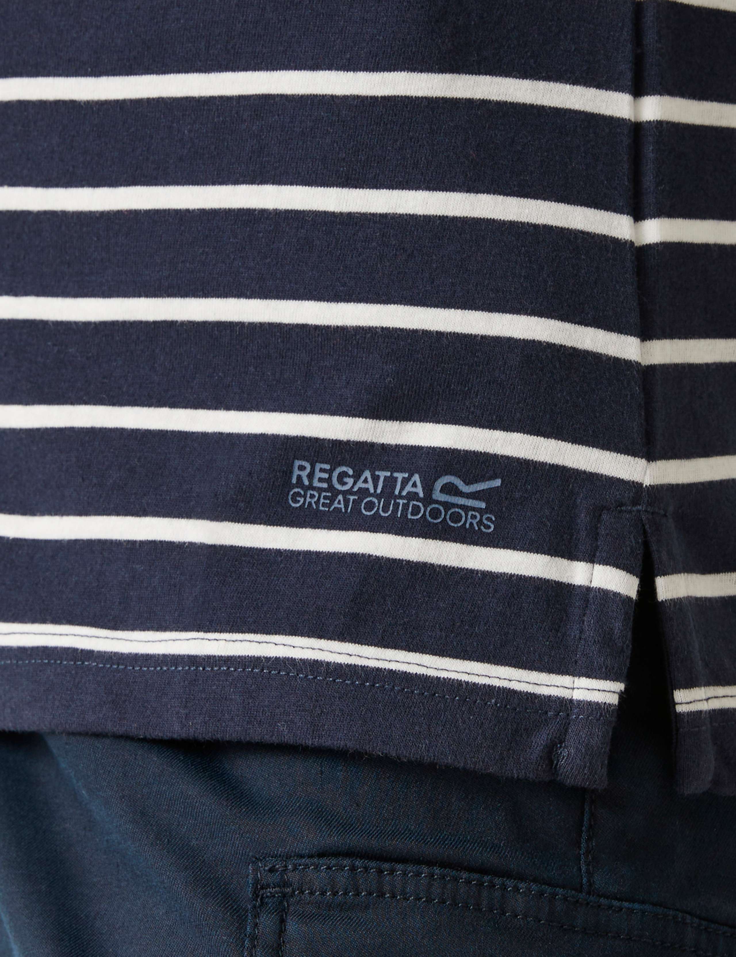 Baylette II Cotton Rich Striped Top 6 of 7