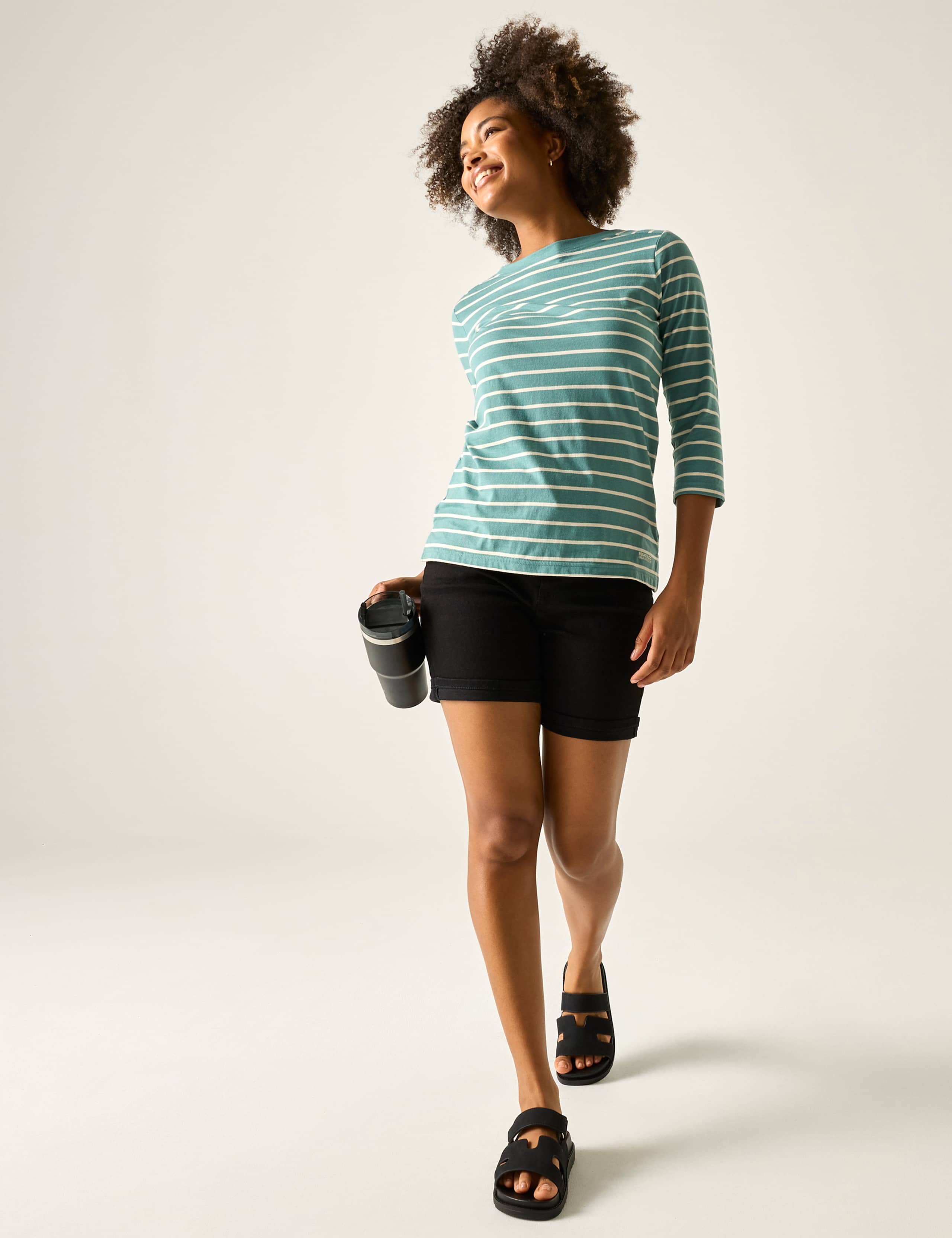 Baylette II Cotton Rich Striped Top 5 of 7