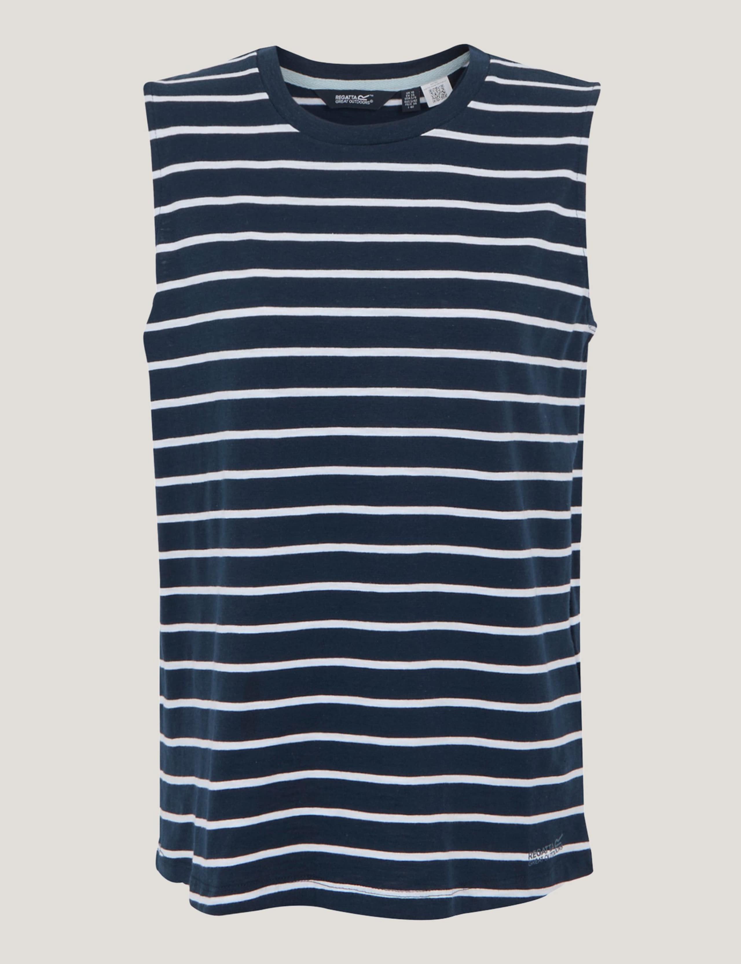 Fariene Pure Cotton Striped Vest 2 of 5