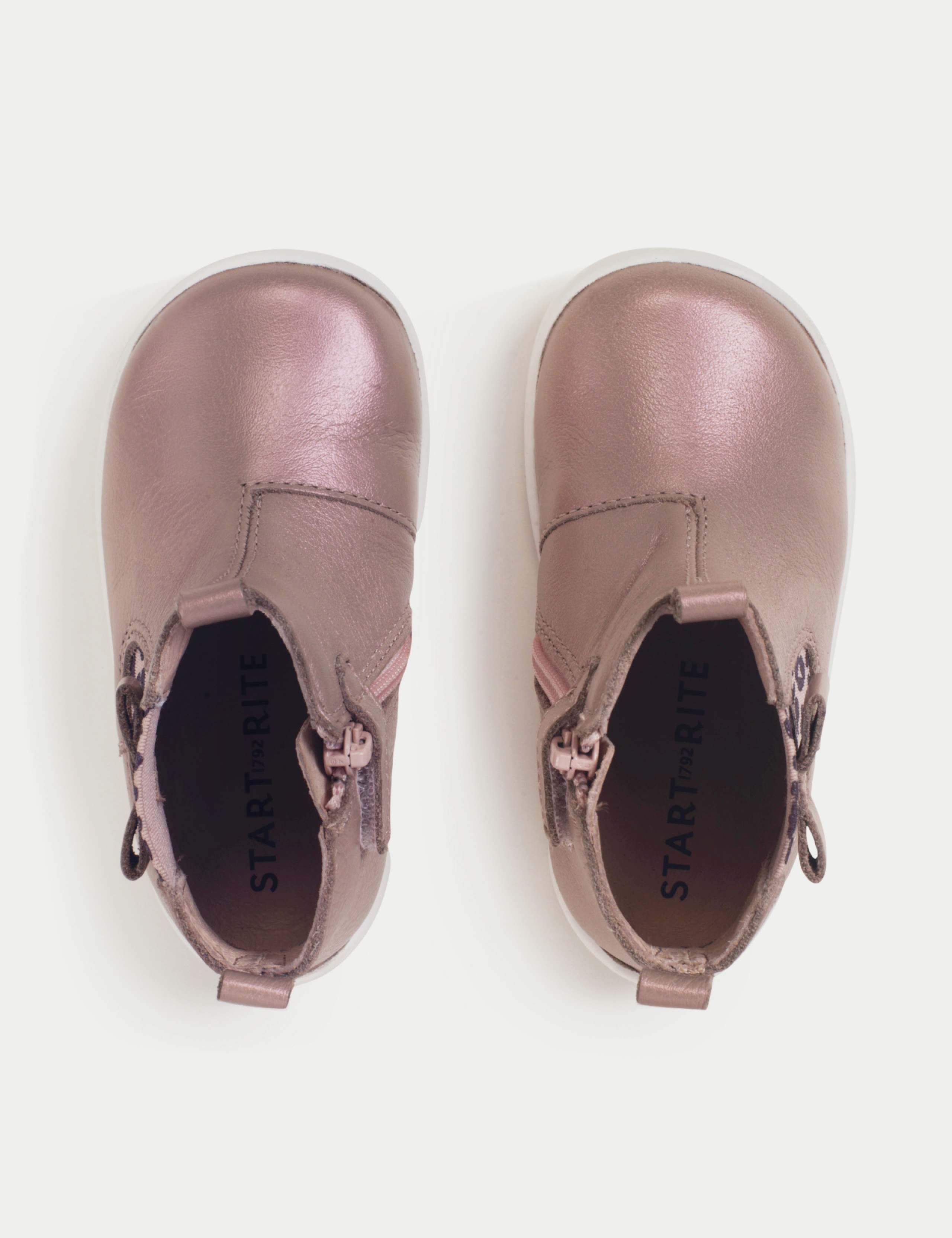 Kids' Leather Ankle Boots (4 Small - 8 Small) 2 of 3