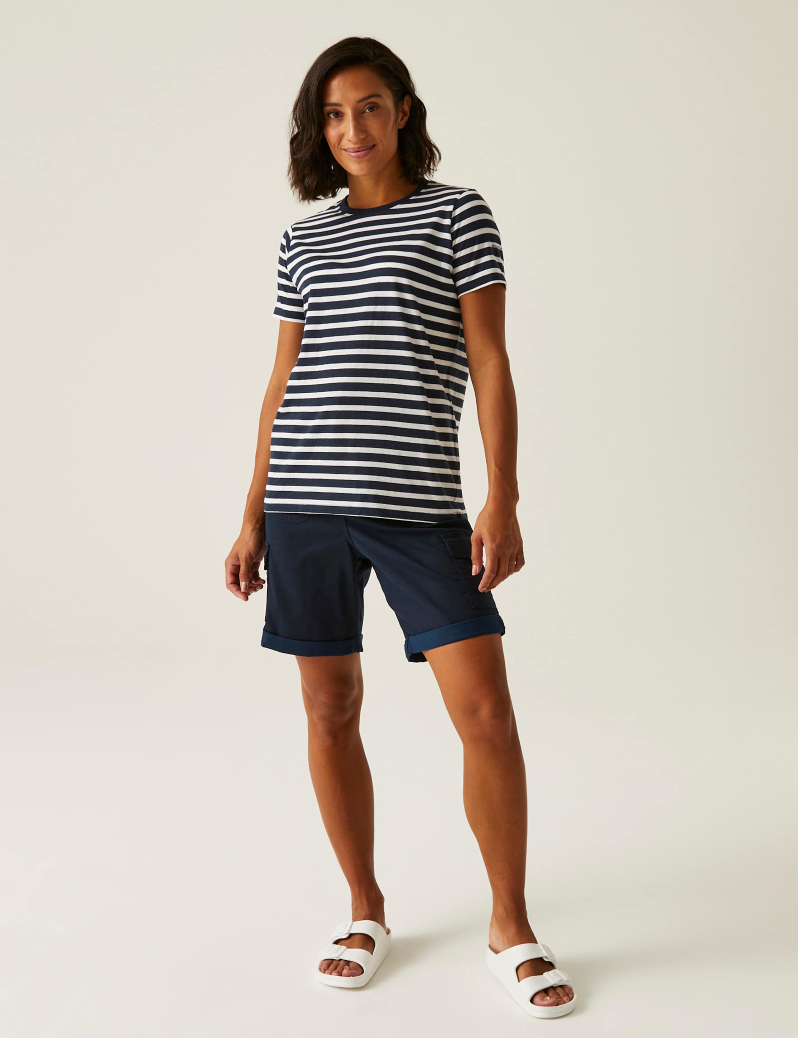 Bayletta Cotton Rich Striped T-Shirt 5 of 6