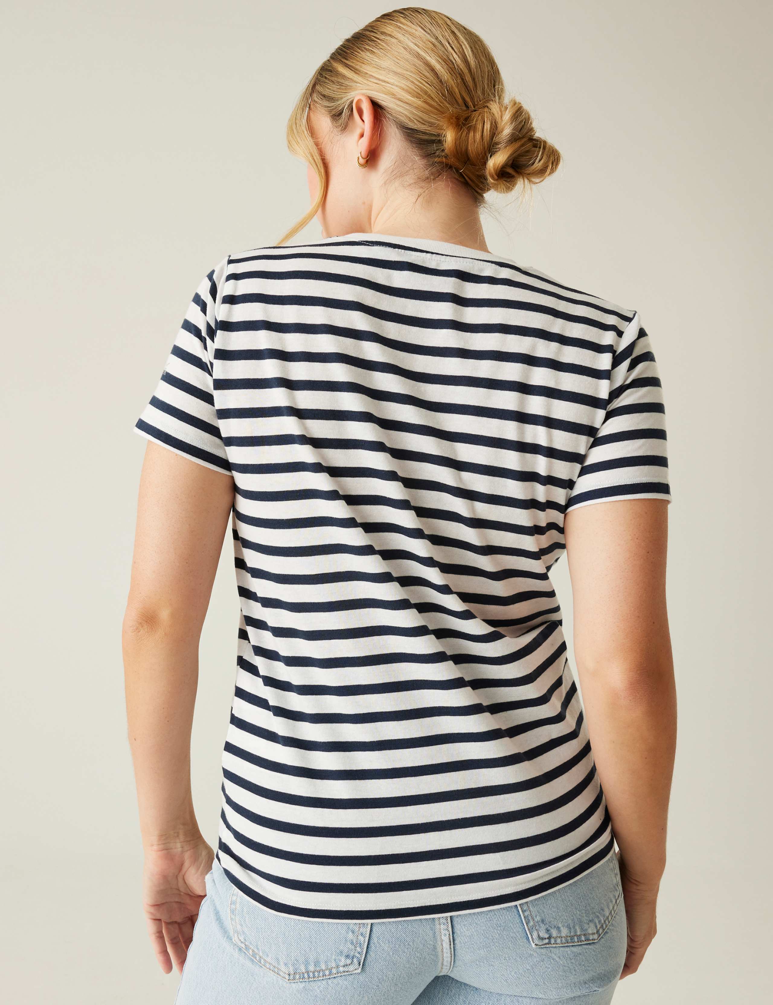 Bayletta Cotton Rich Striped T-Shirt 4 of 6