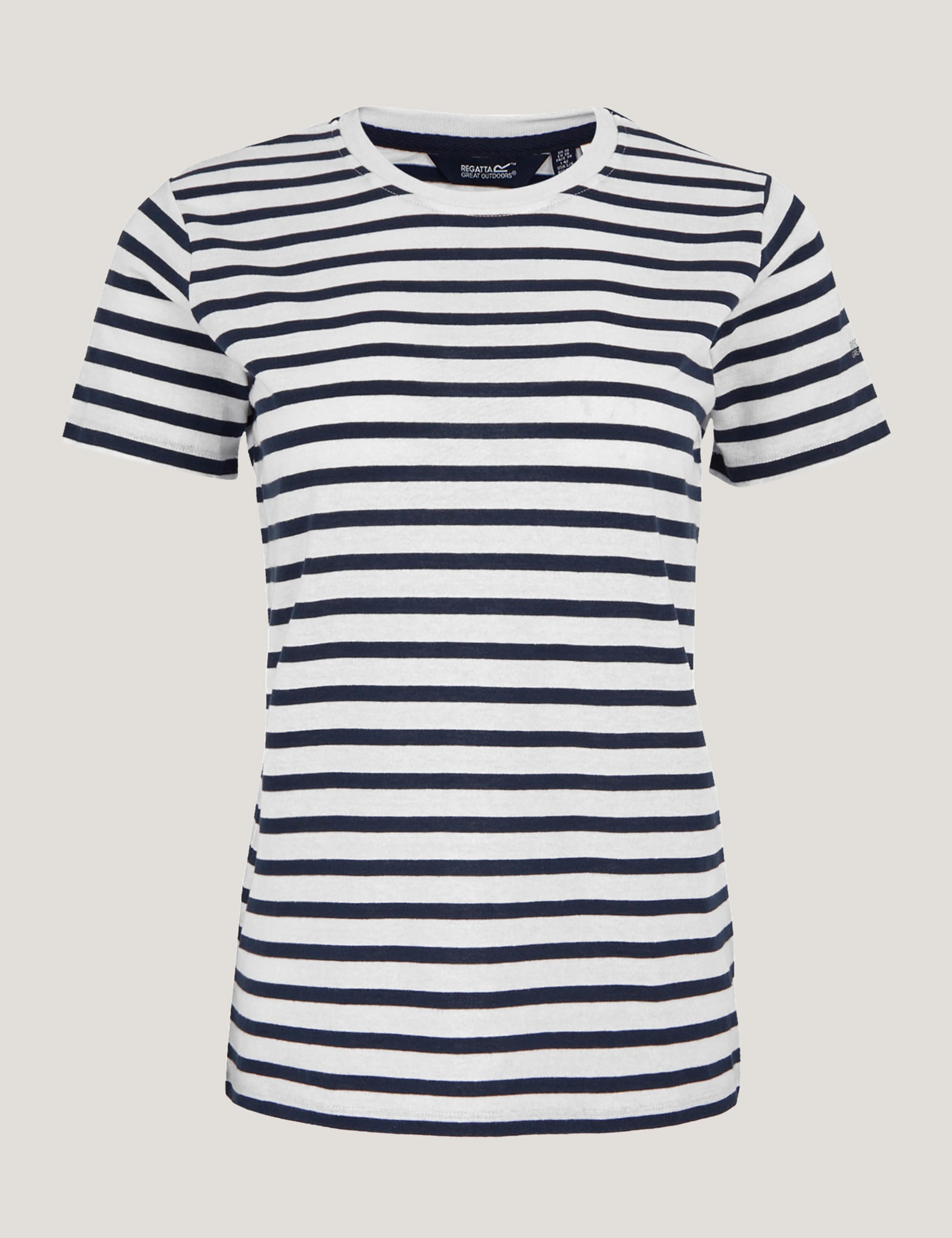 Bayletta Cotton Rich Striped T-Shirt 2 of 6