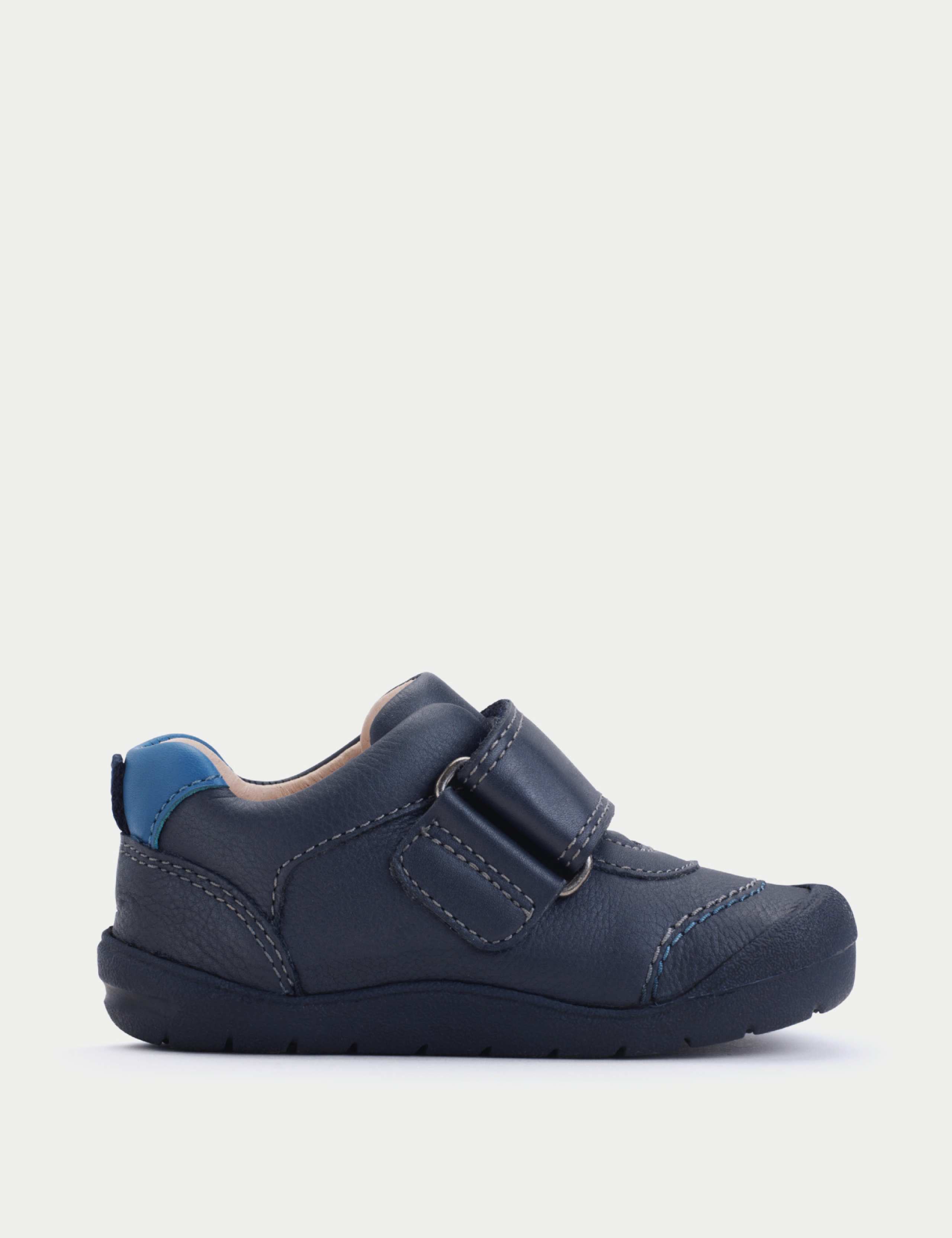 Kids' Leather Riptape Trainers (3 Small - 6.5 Small) 5 of 6