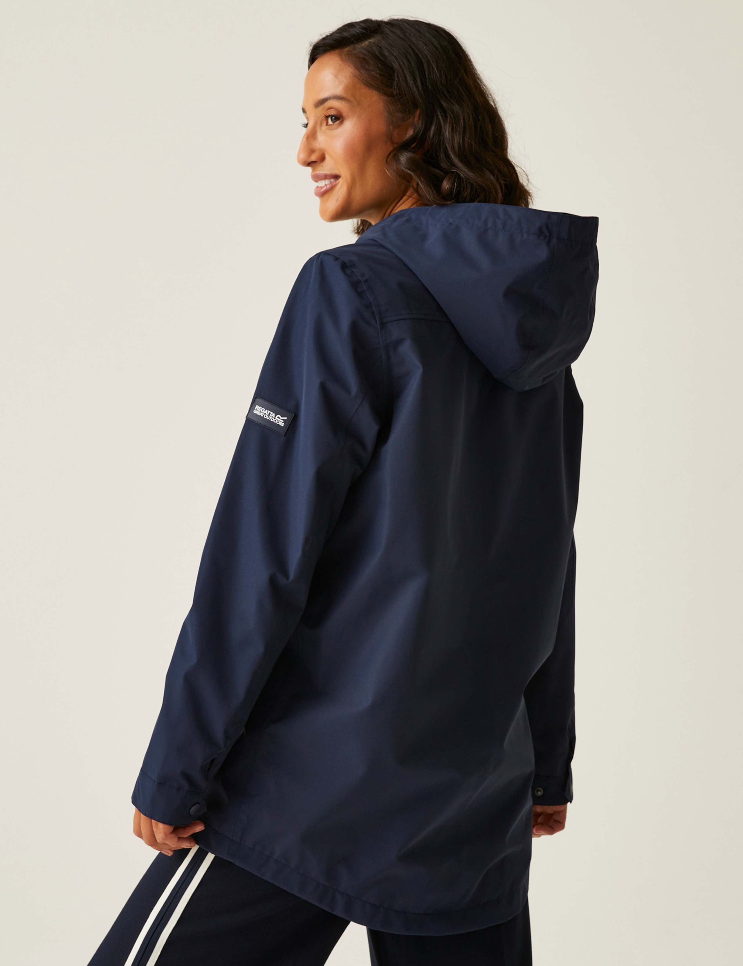 Brika Waterproof Hooded Raincoat 4 of 9