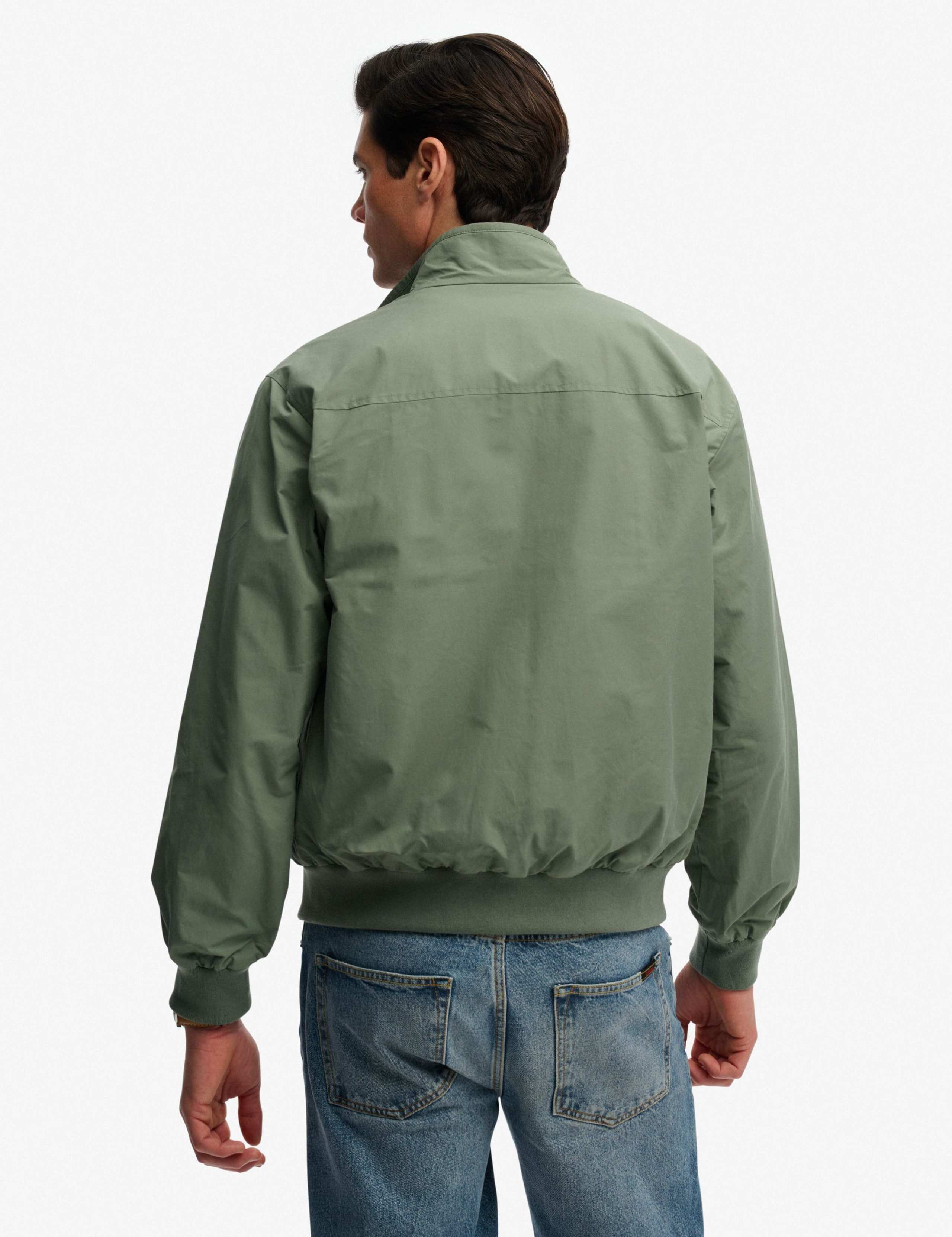 Cotton Blend Harrington Jacket 5 of 6