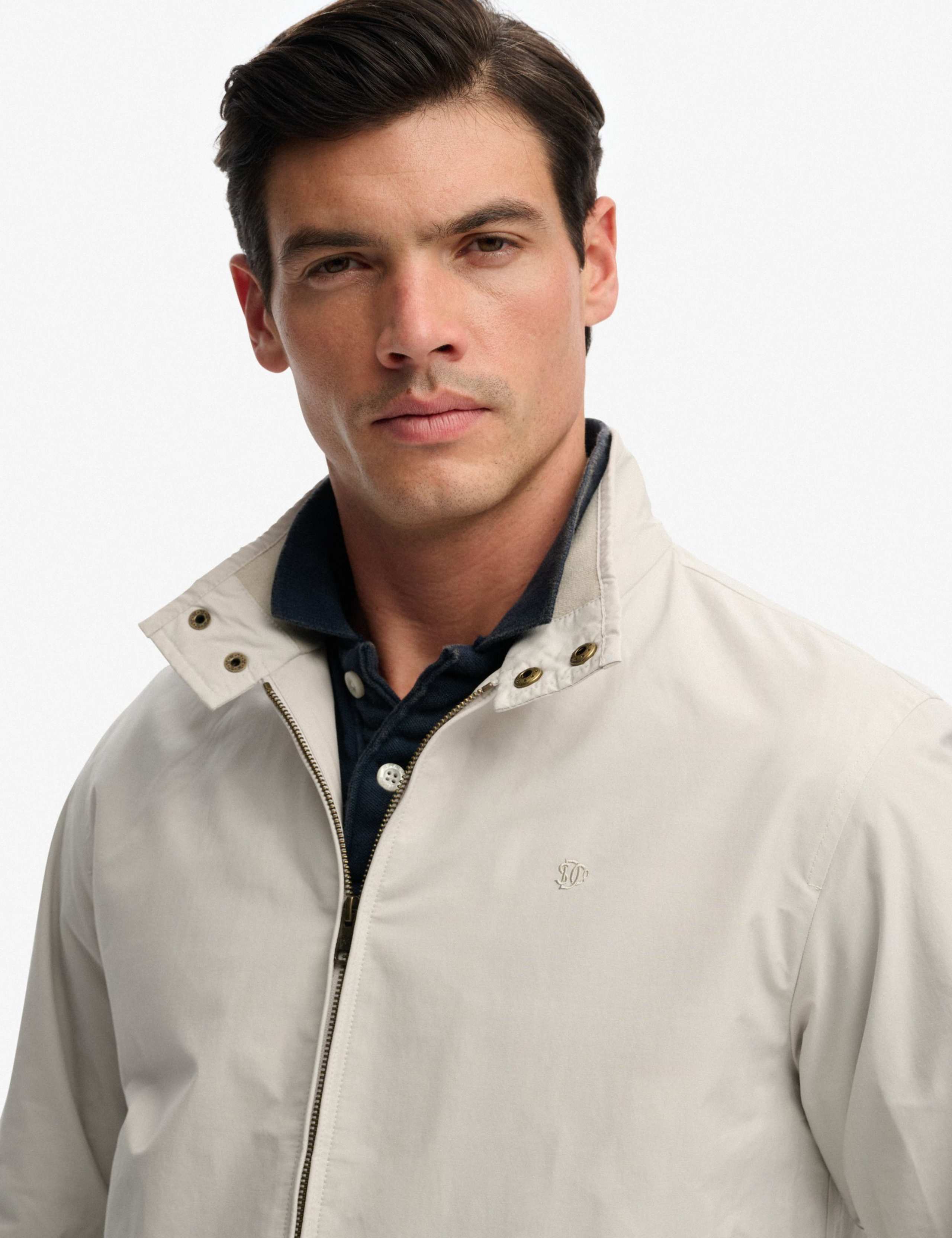 Cotton Blend Harrington Jacket 5 of 6