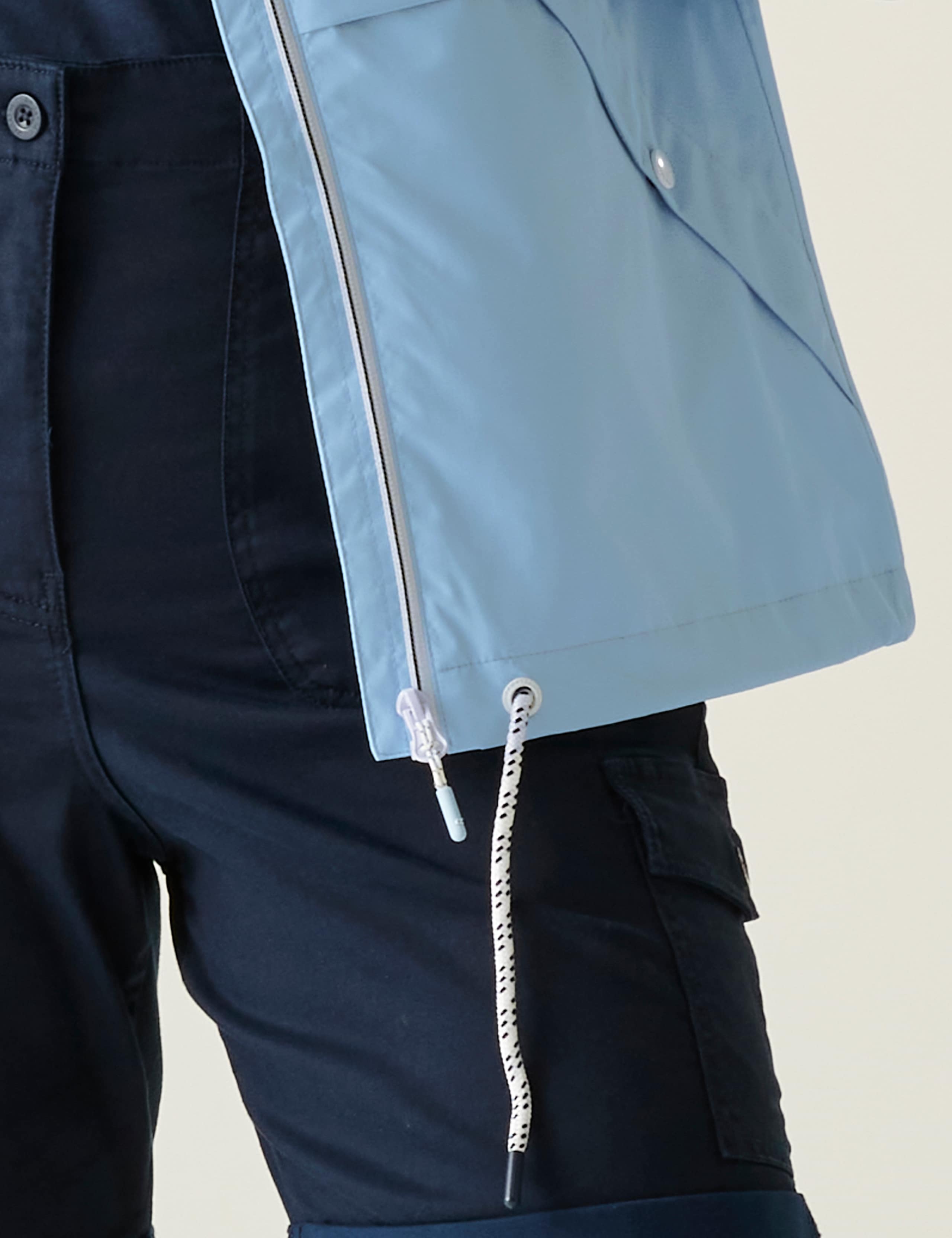 Bayletta II Waterproof Striped Raincoat 8 of 11