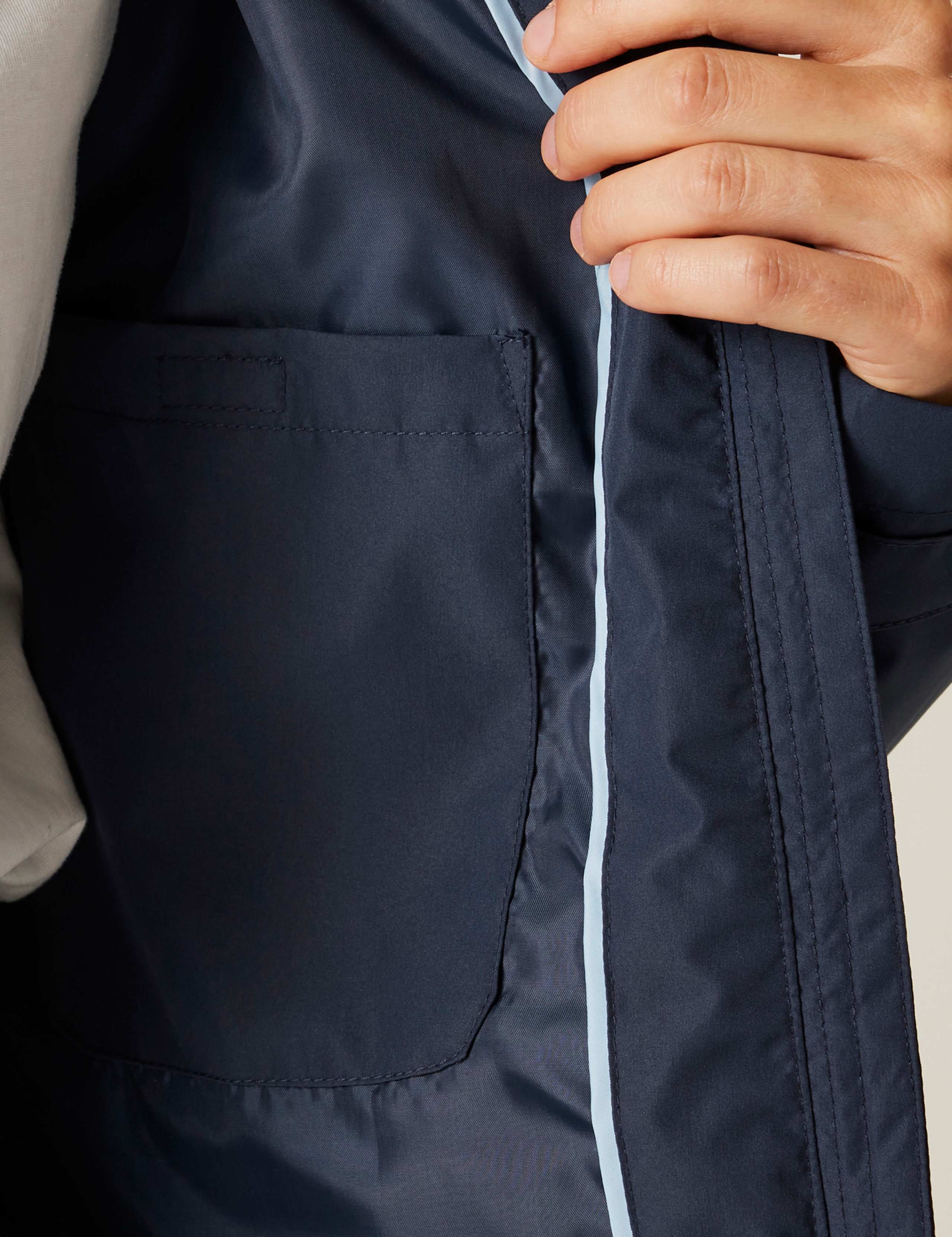 Bayletta II Waterproof Striped Raincoat 10 of 11