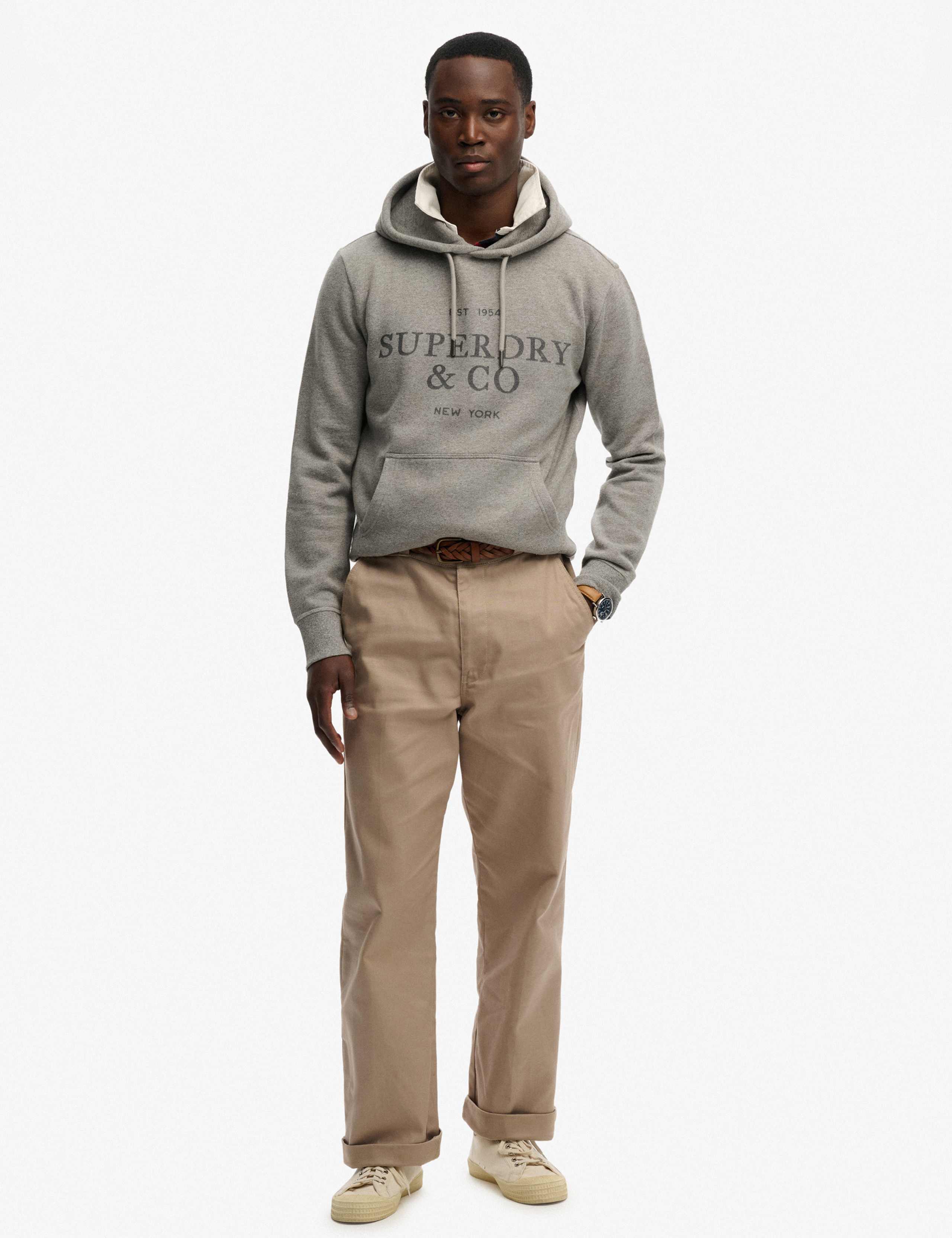 Pure Cotton Logo Drawstring Hoodie 4 of 5