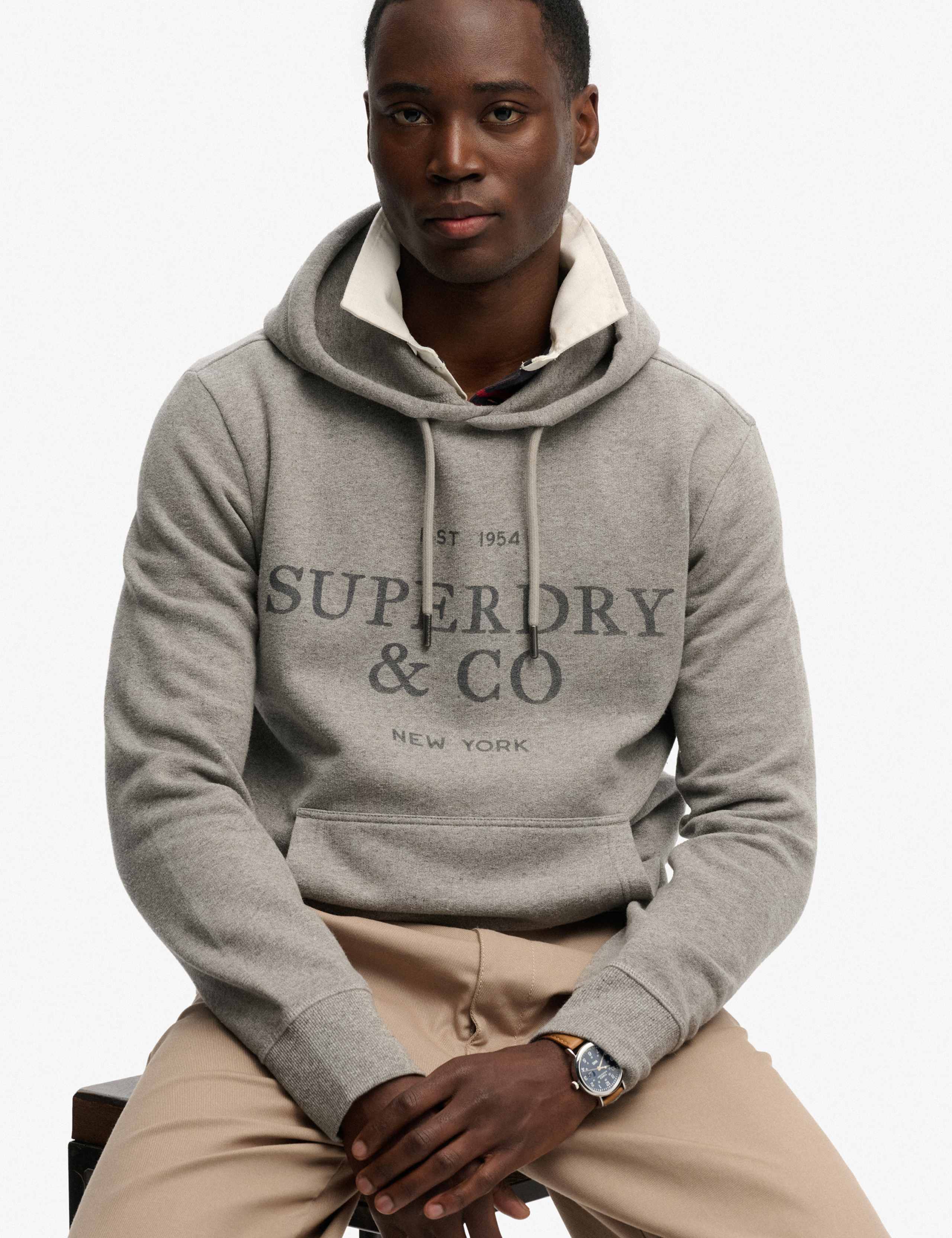 Pure Cotton Logo Drawstring Hoodie 5 of 5