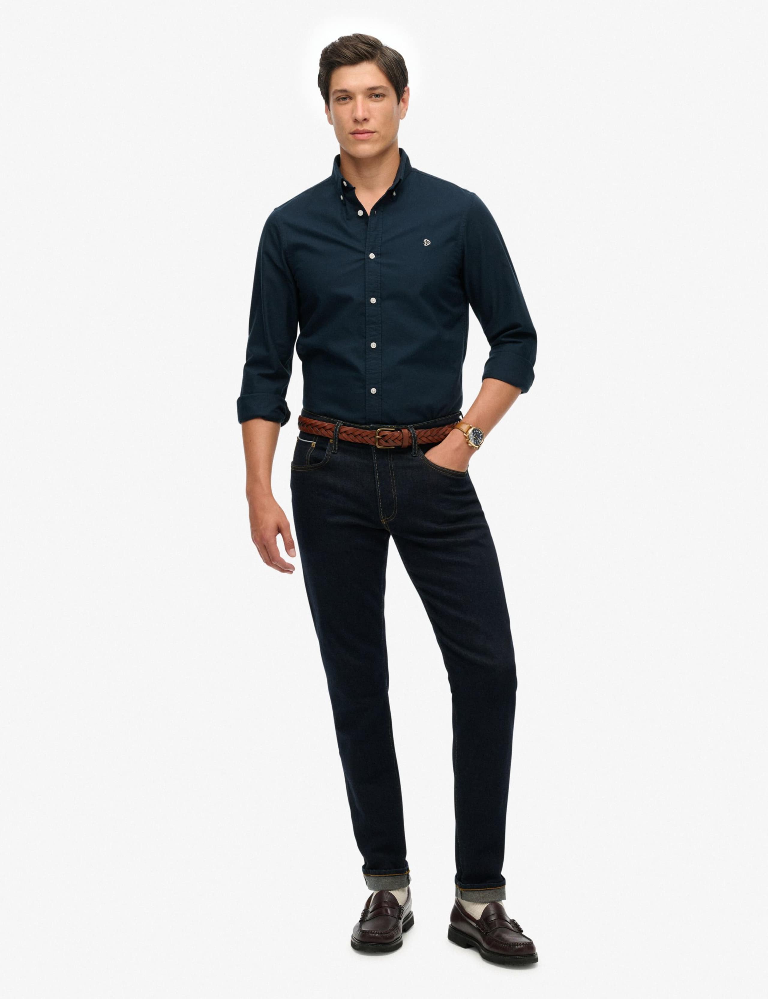 Relaxed Fit Pure Cotton Oxford Shirt 6 of 6