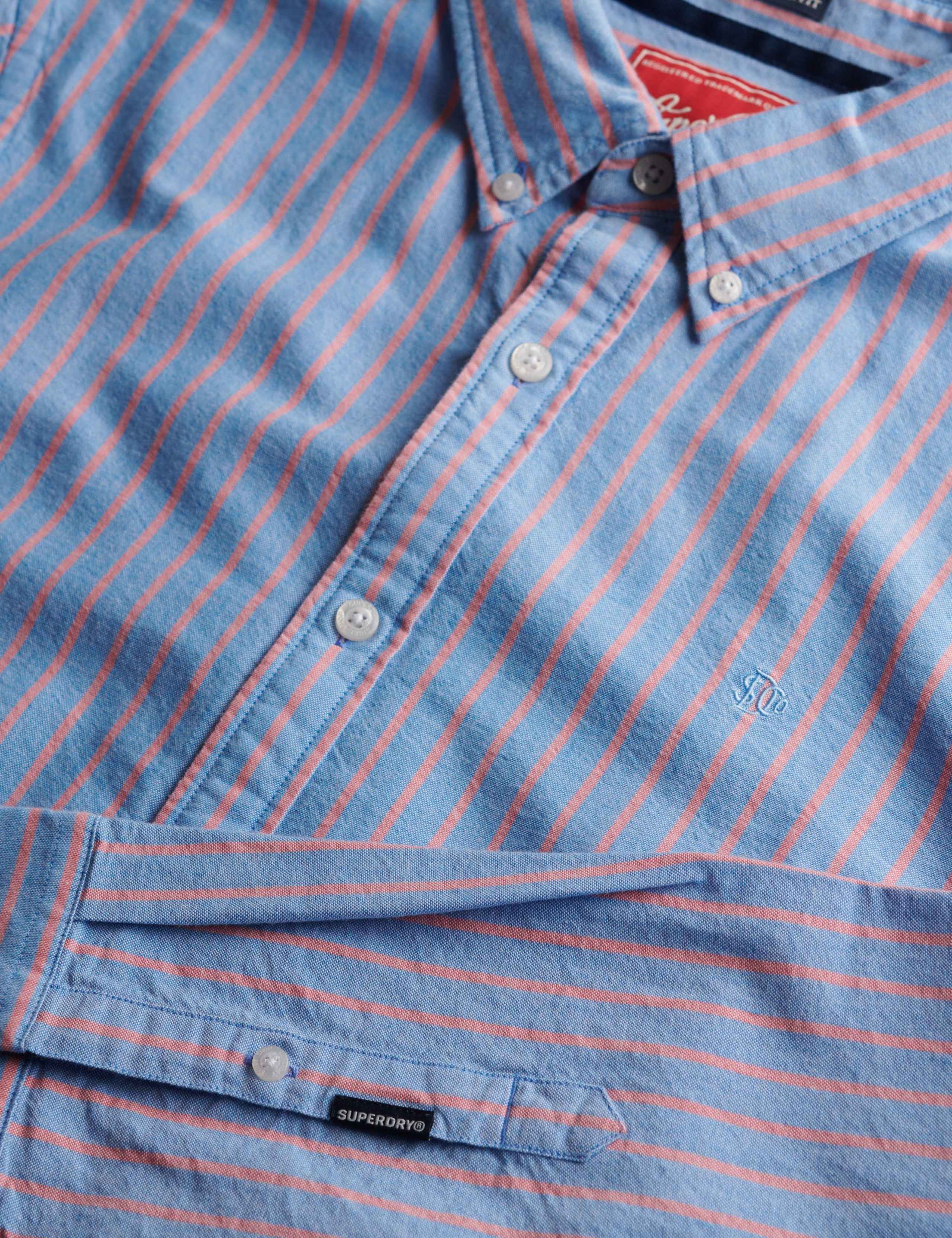 Pure Cotton Striped Oxford Shirt 5 of 7