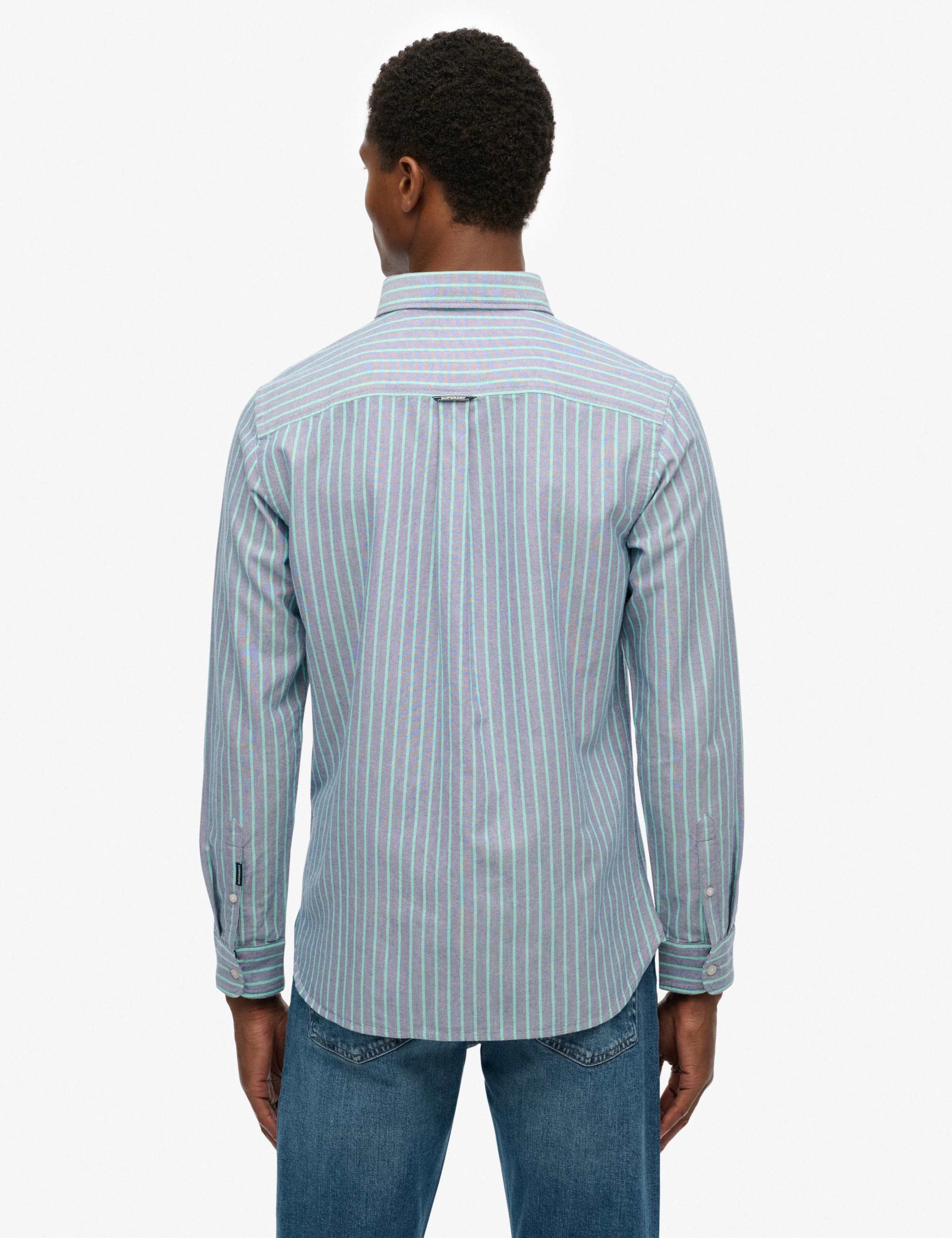 Pure Cotton Striped Oxford Shirt 5 of 7