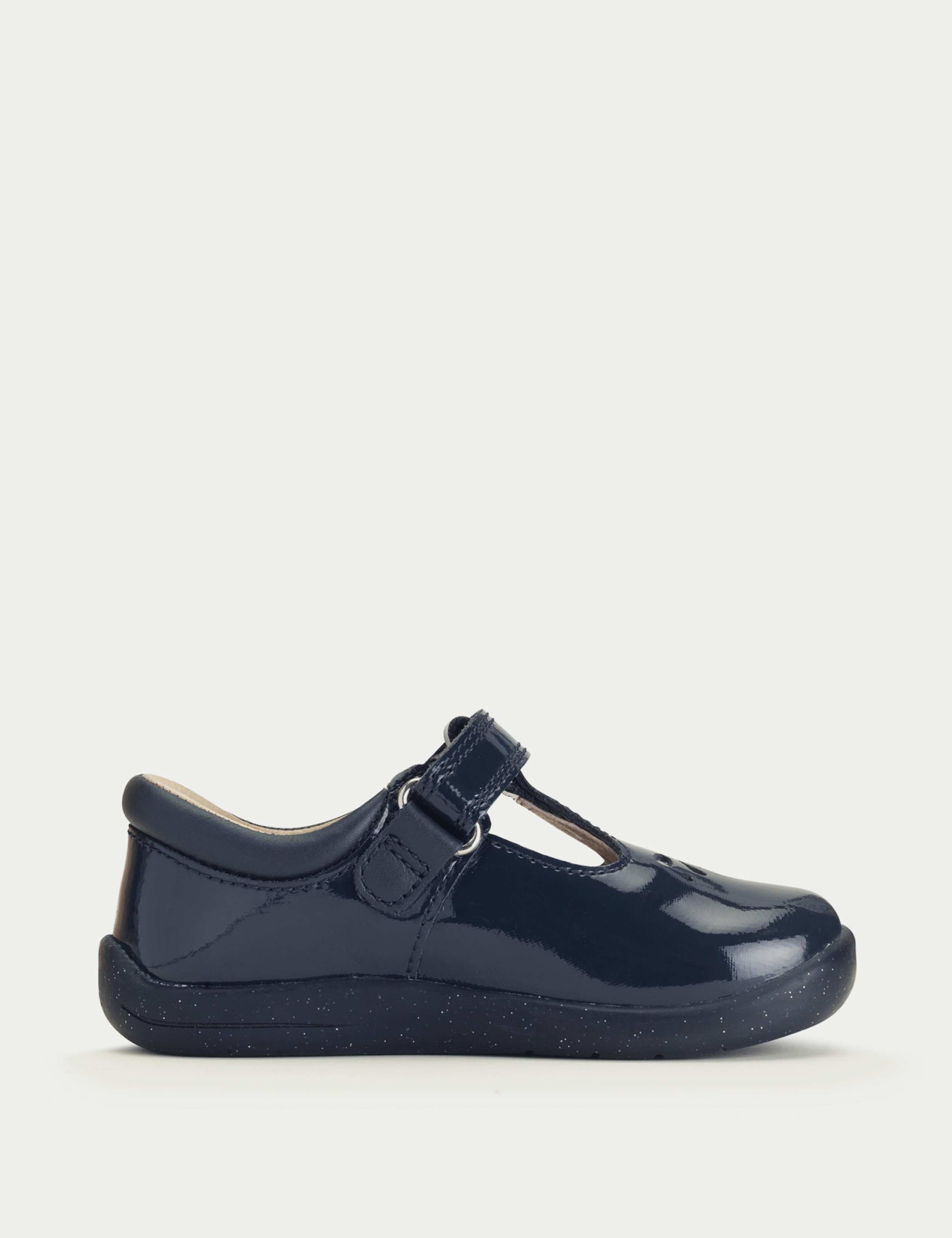 Kids' Patent Riptape T-Bar Shoes (4 Small - 8 Small) 4 of 6