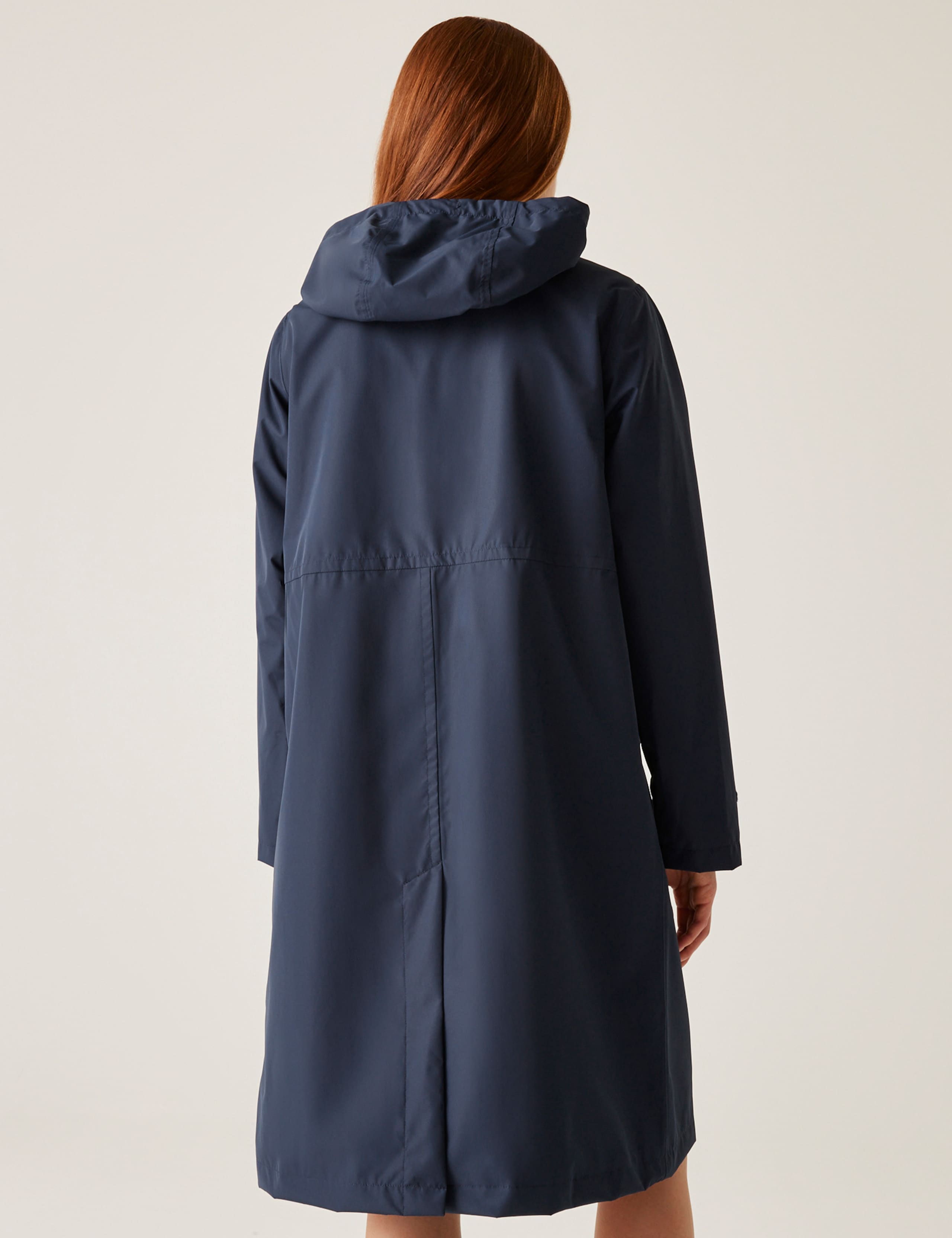 Orla Kiely II Waterproof Hooded Longline Mac 5 of 10