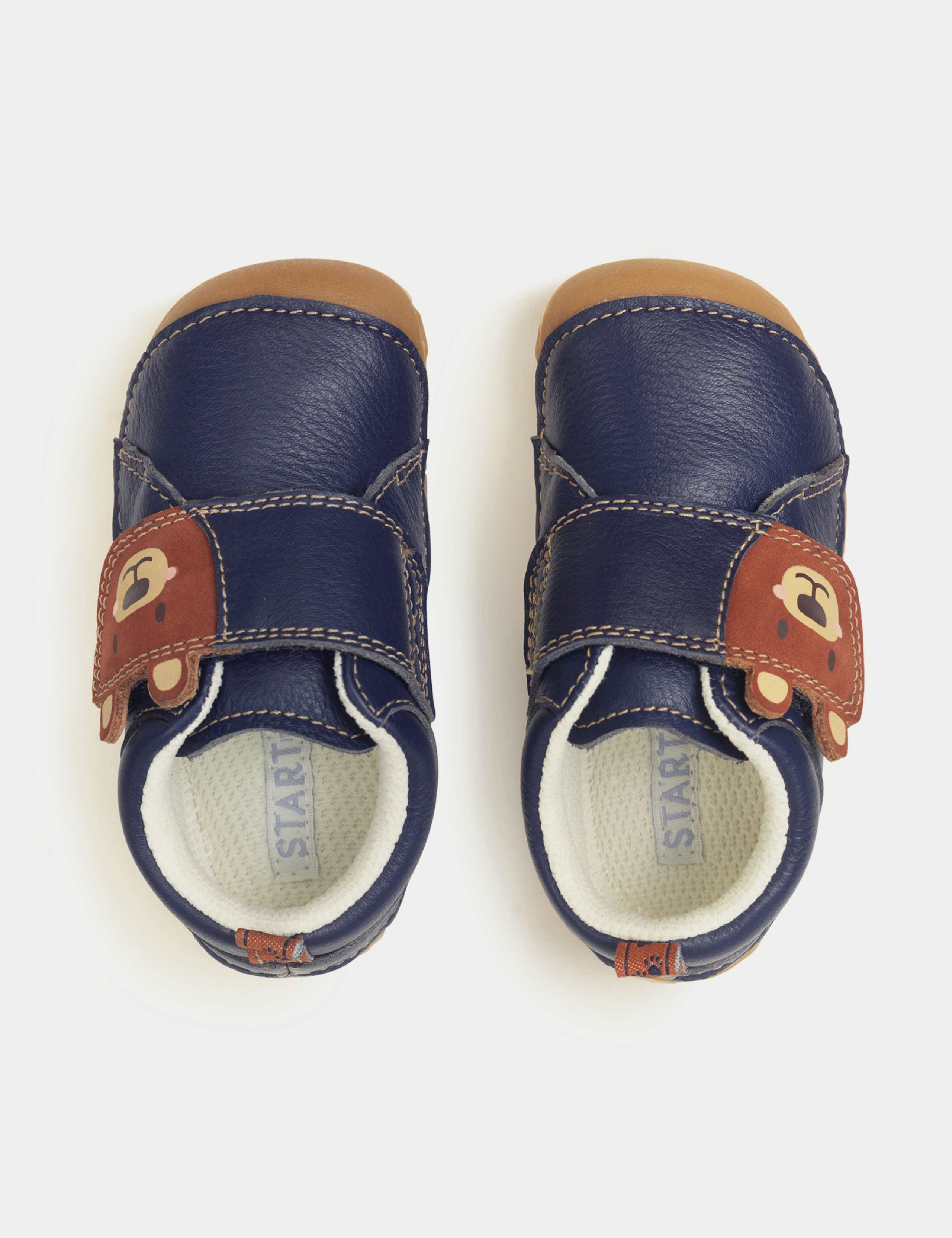 Kids' Leather Pre-Walker Shoes (3 Small - 5 Small) 2 of 6