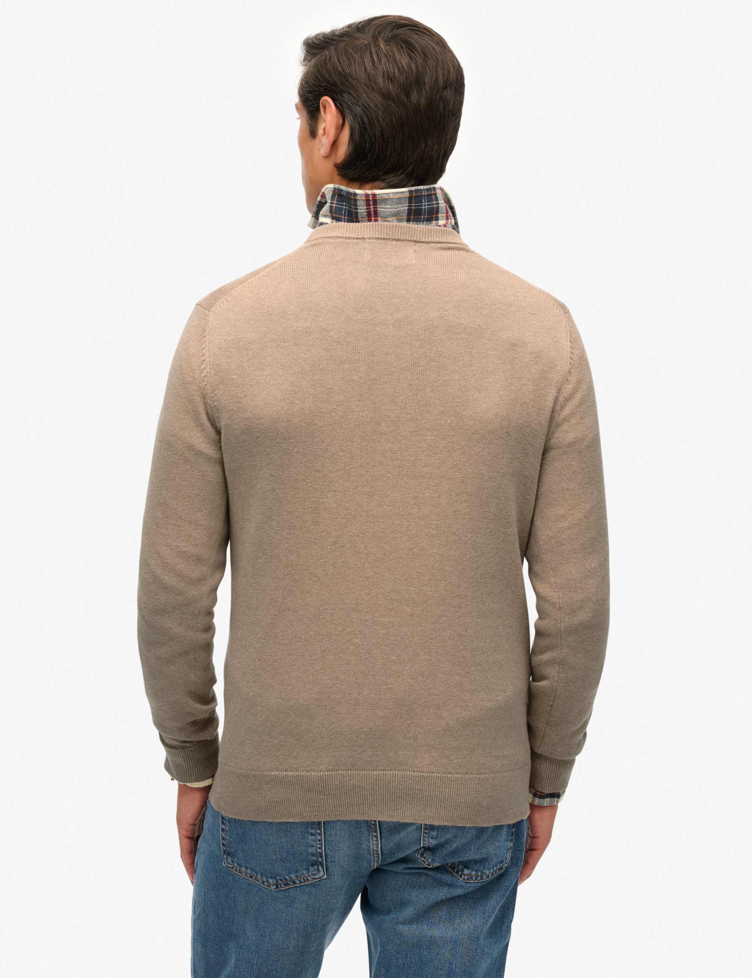 Pure Cotton Crew Neck Jumper 6 of 6