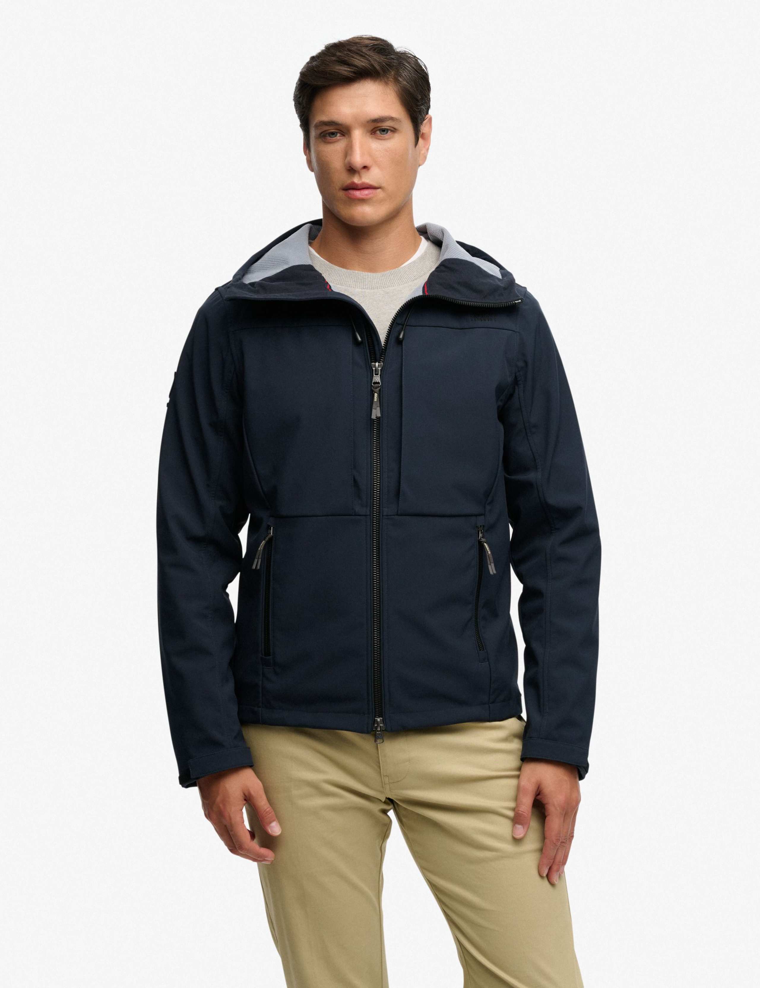 Water Resistant Hooded Softshell Jacket 2 of 6
