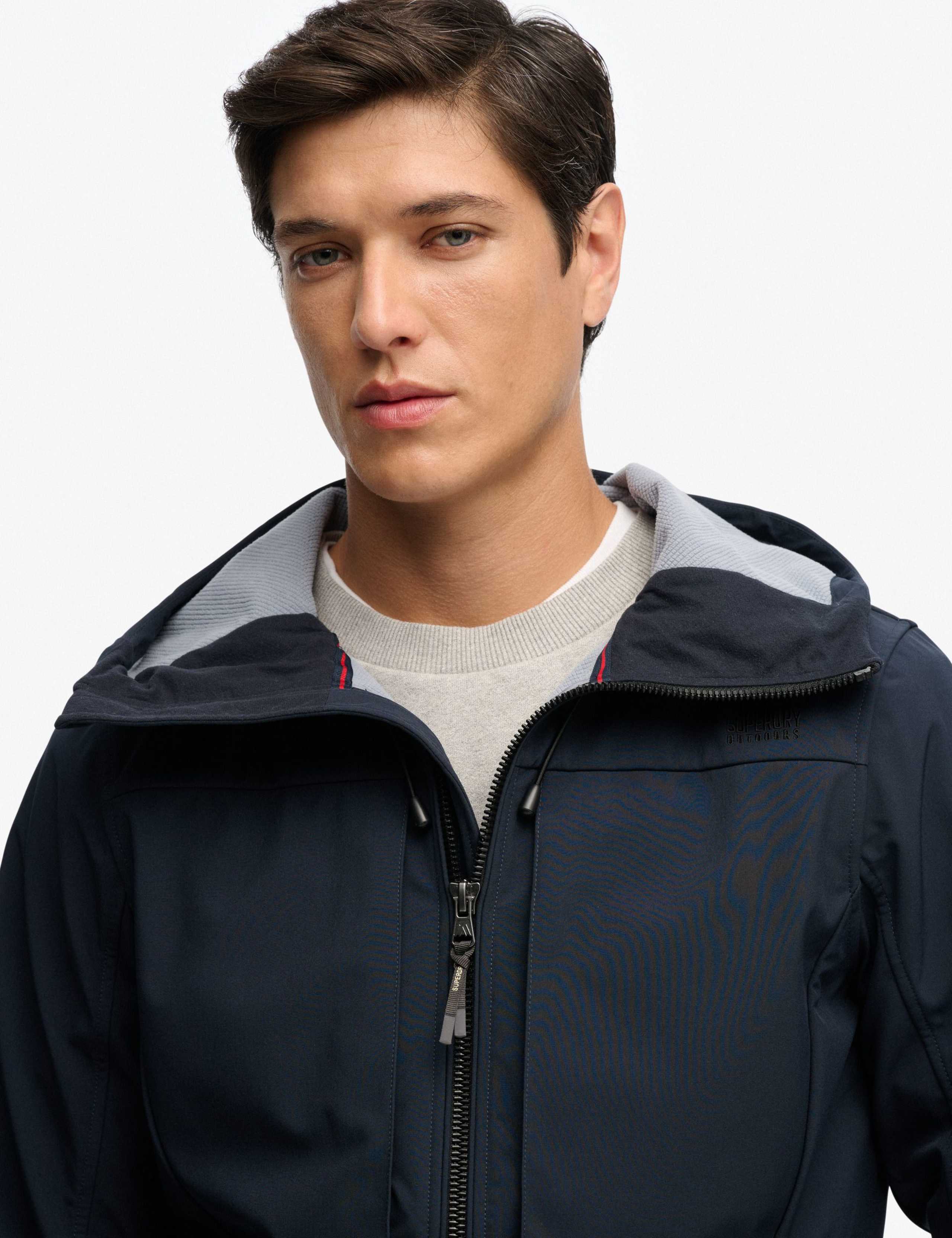 Water Resistant Hooded Softshell Jacket 3 of 6