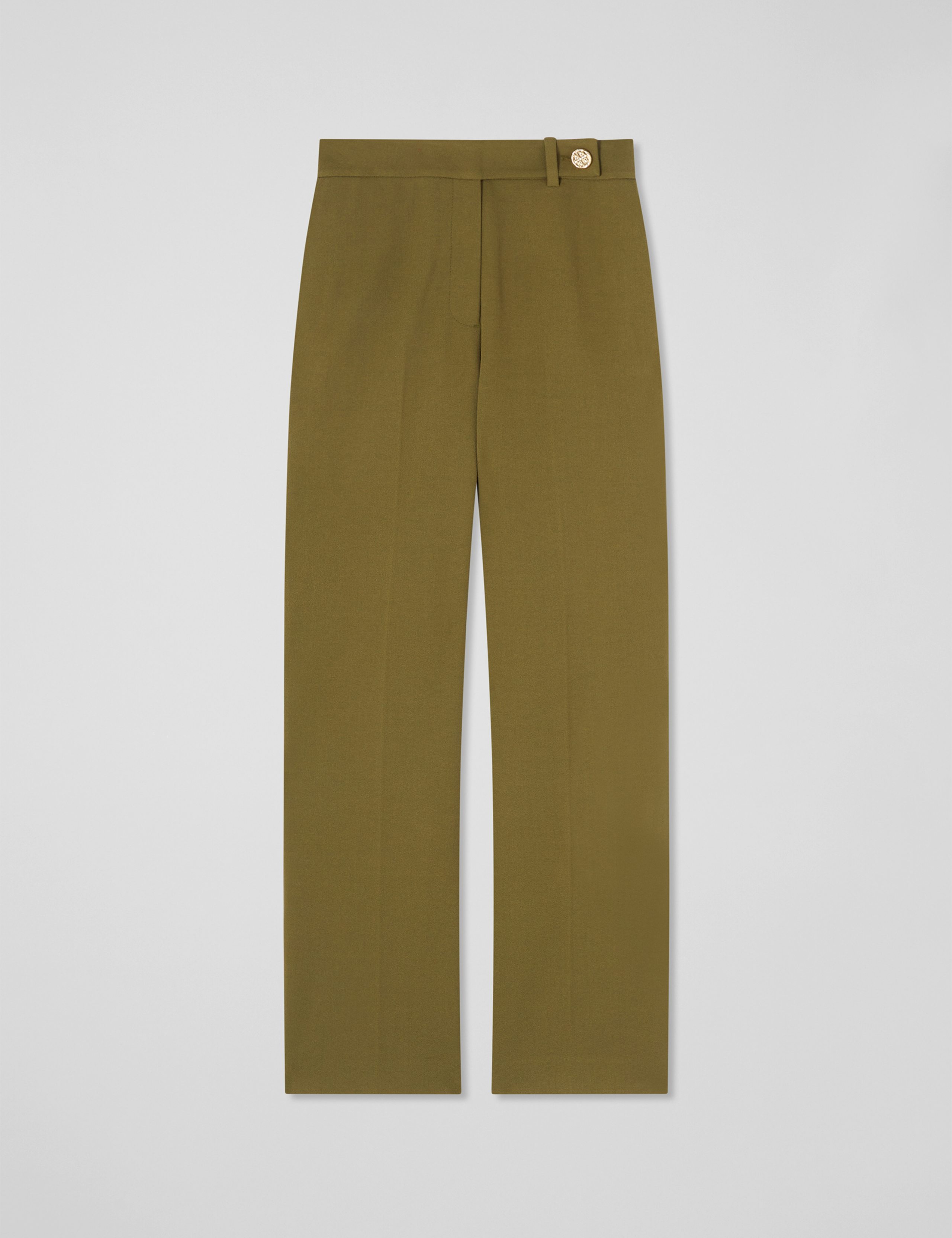 Straight Leg Cropped Trousers 2 of 4