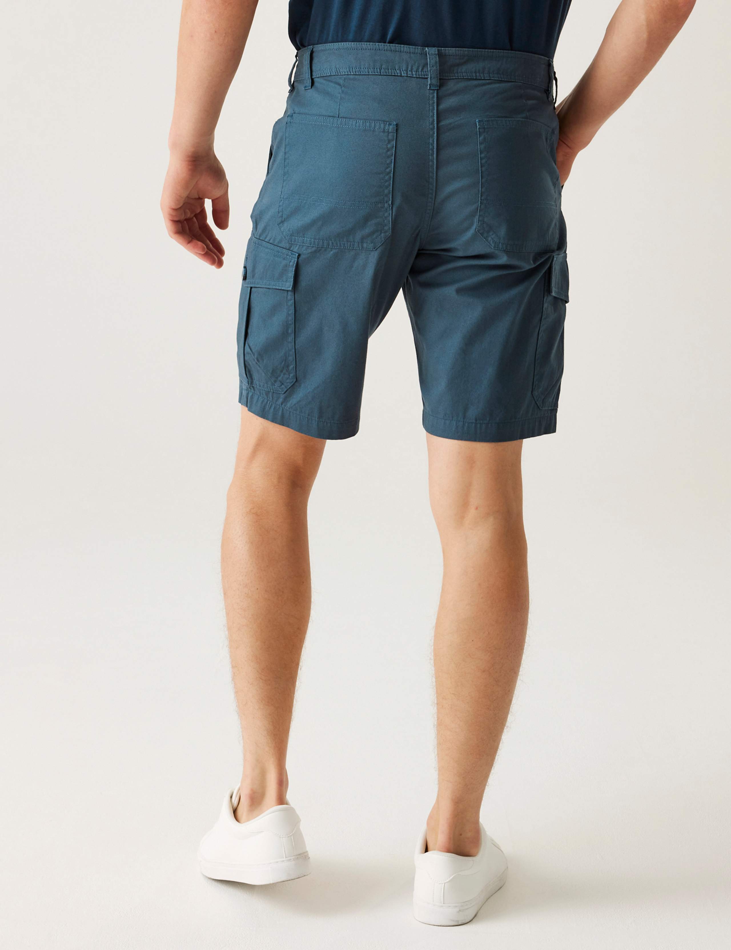 Ruwan Pure Cotton Cargo Shorts 7 of 7