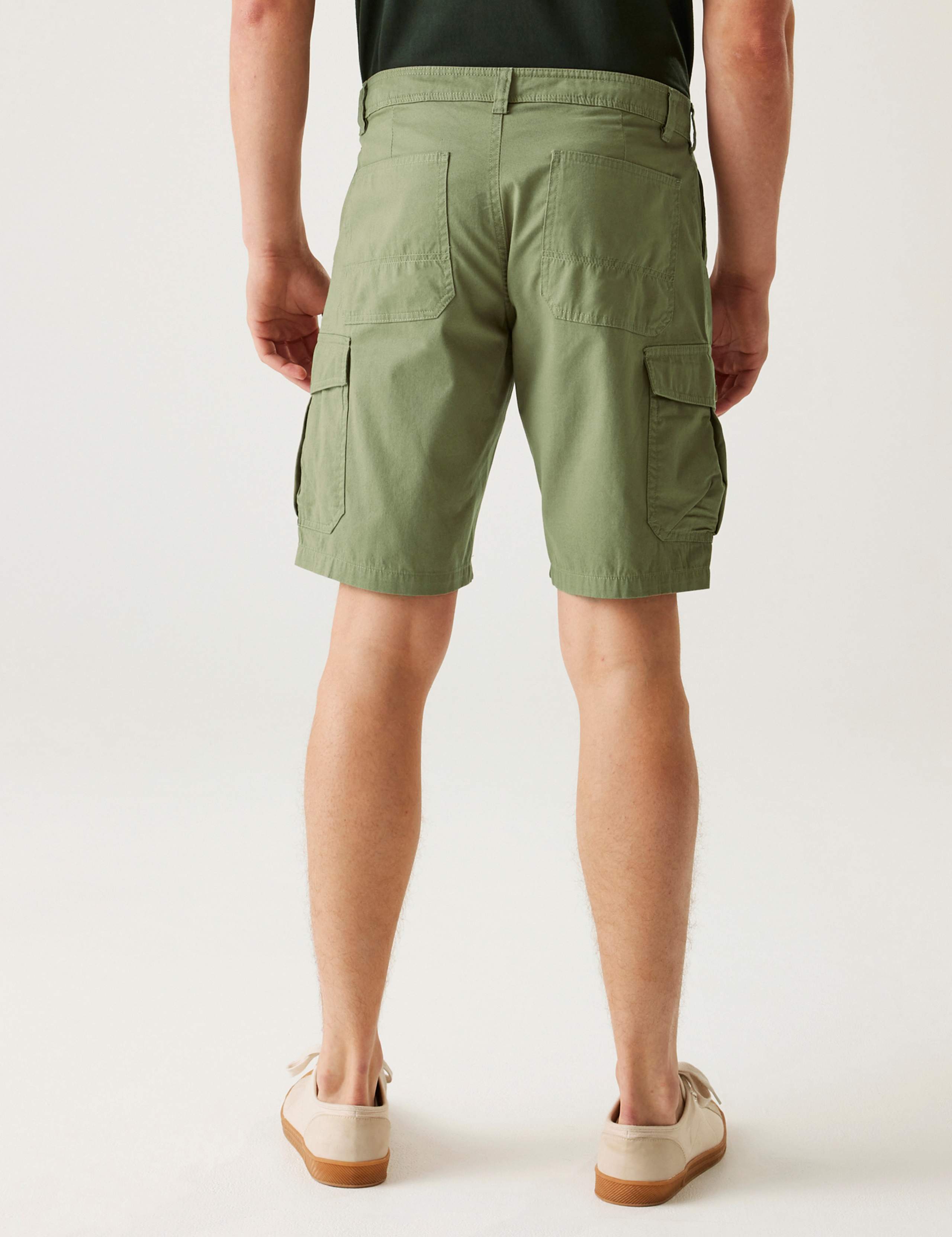 Ruwan Pure Cotton Cargo Shorts 7 of 7