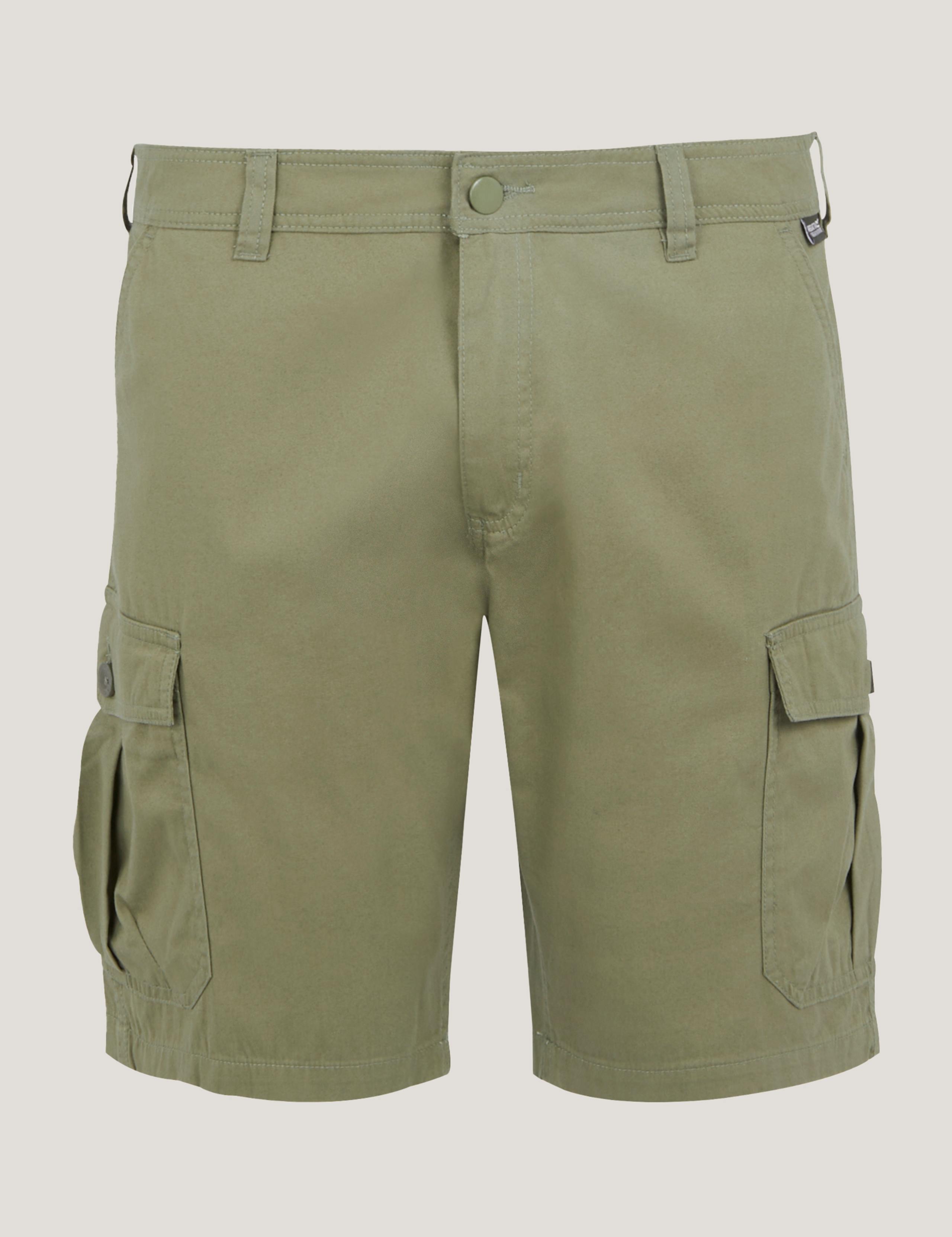 Ruwan Pure Cotton Cargo Shorts 2 of 7