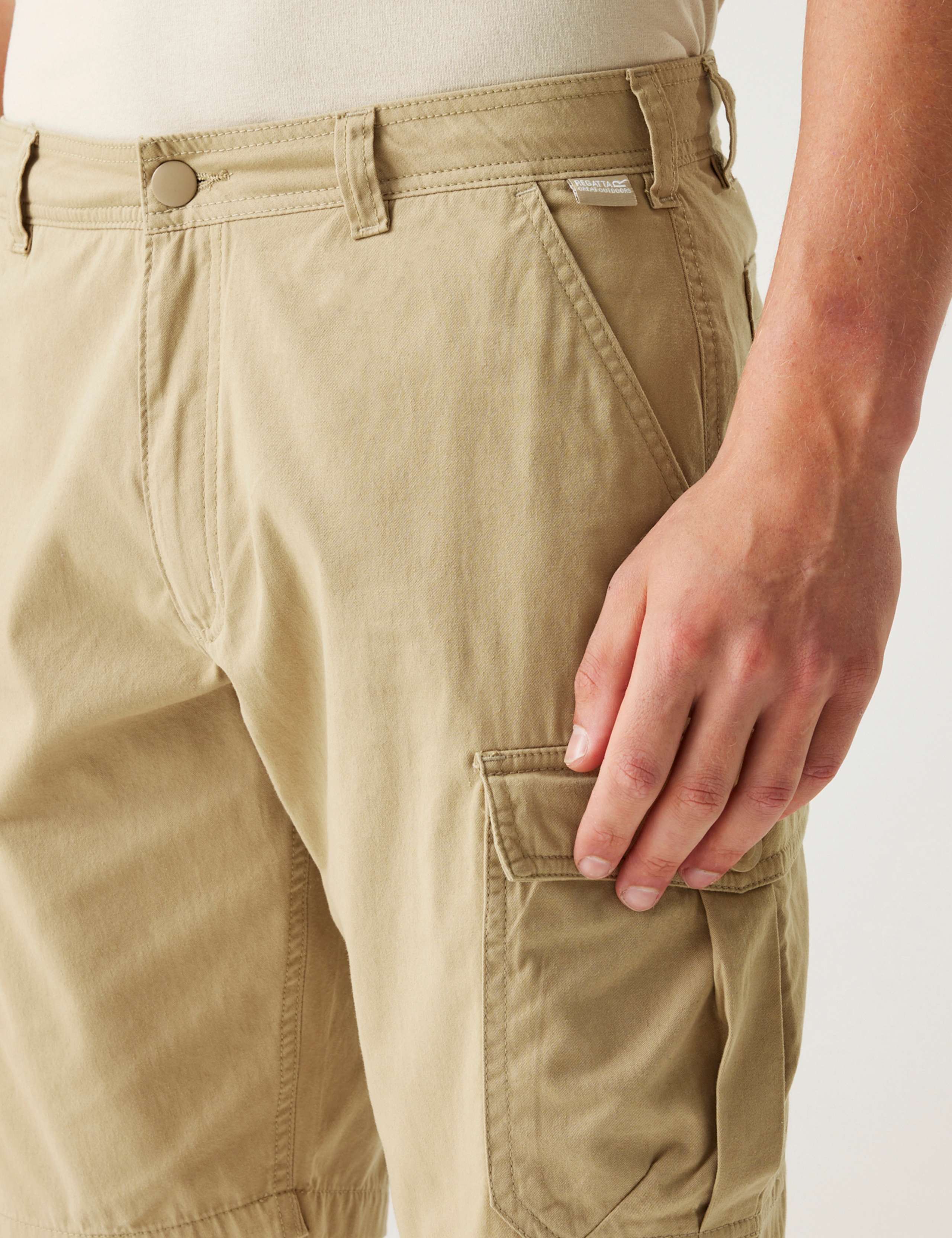 Ruwan Pure Cotton Cargo Shorts 4 of 7