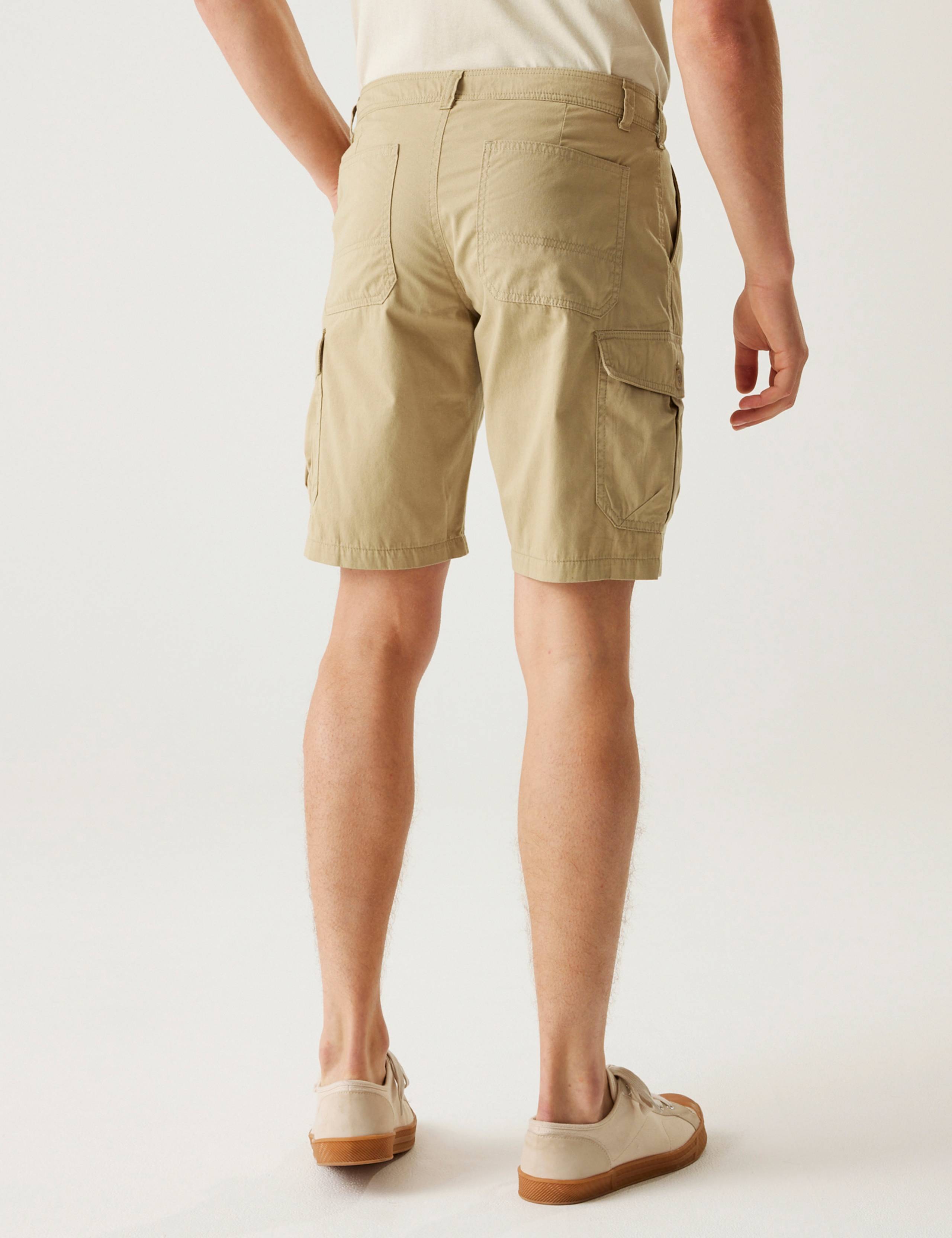Ruwan Pure Cotton Cargo Shorts 5 of 7