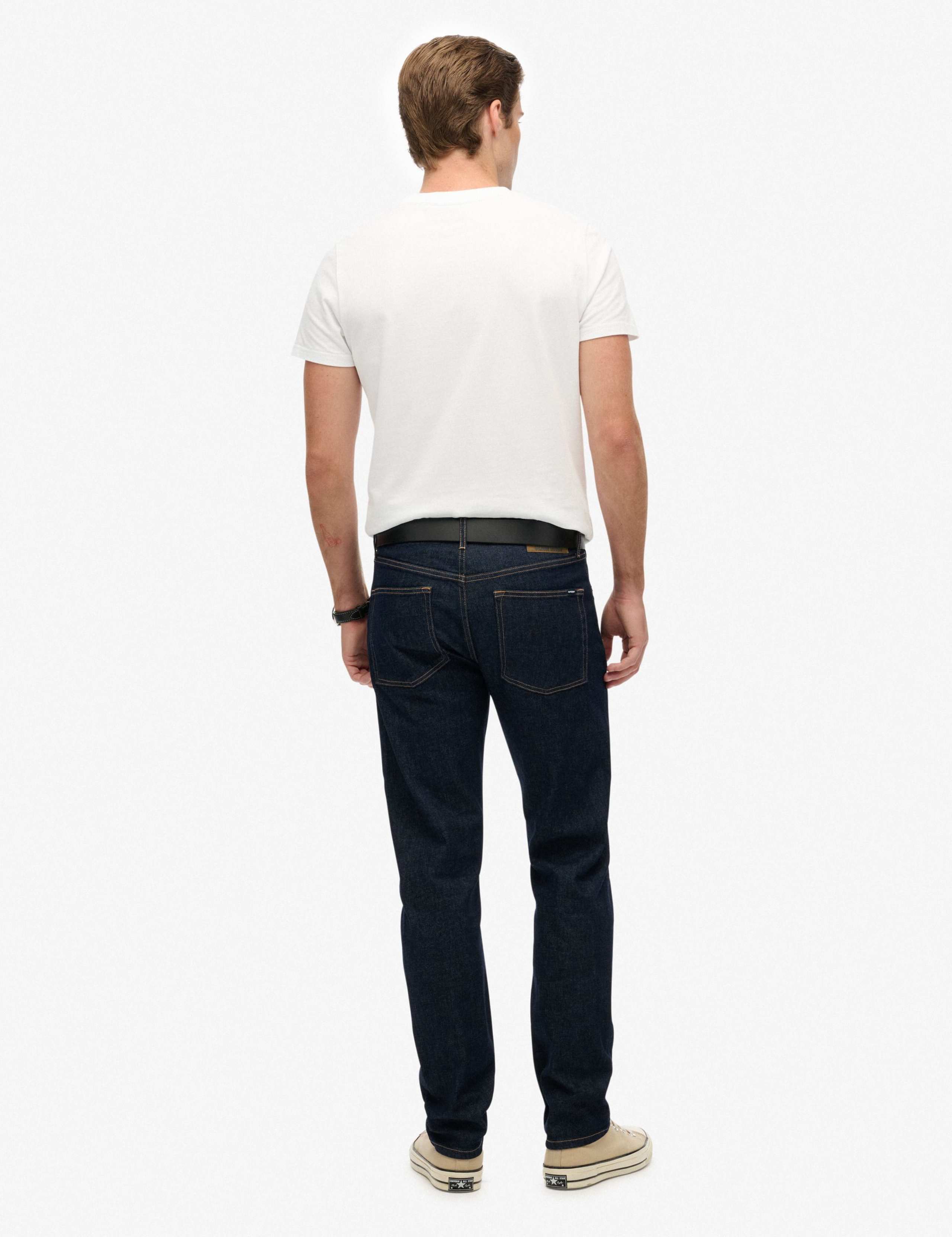 Slim Straight Fit 5 Pocket Jeans 7 of 8