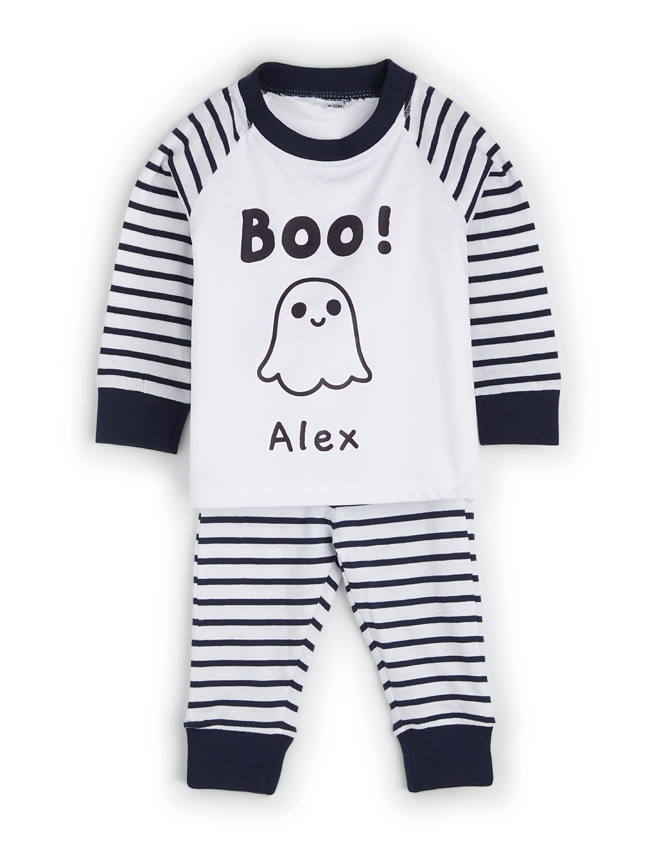 Personalised Toddler Boo Pyjamas 1 of 5