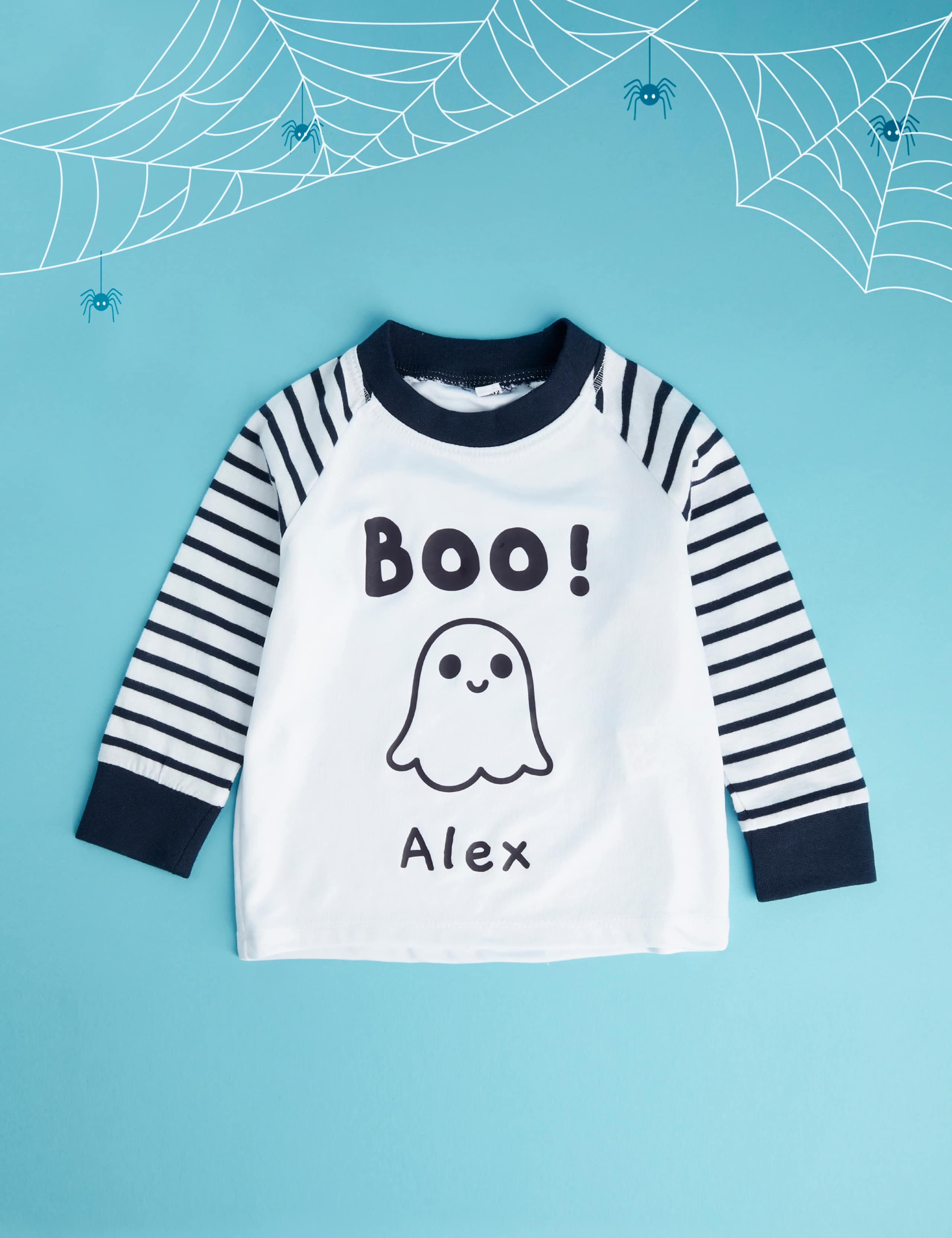 Personalised Toddler Boo Pyjamas 3 of 5