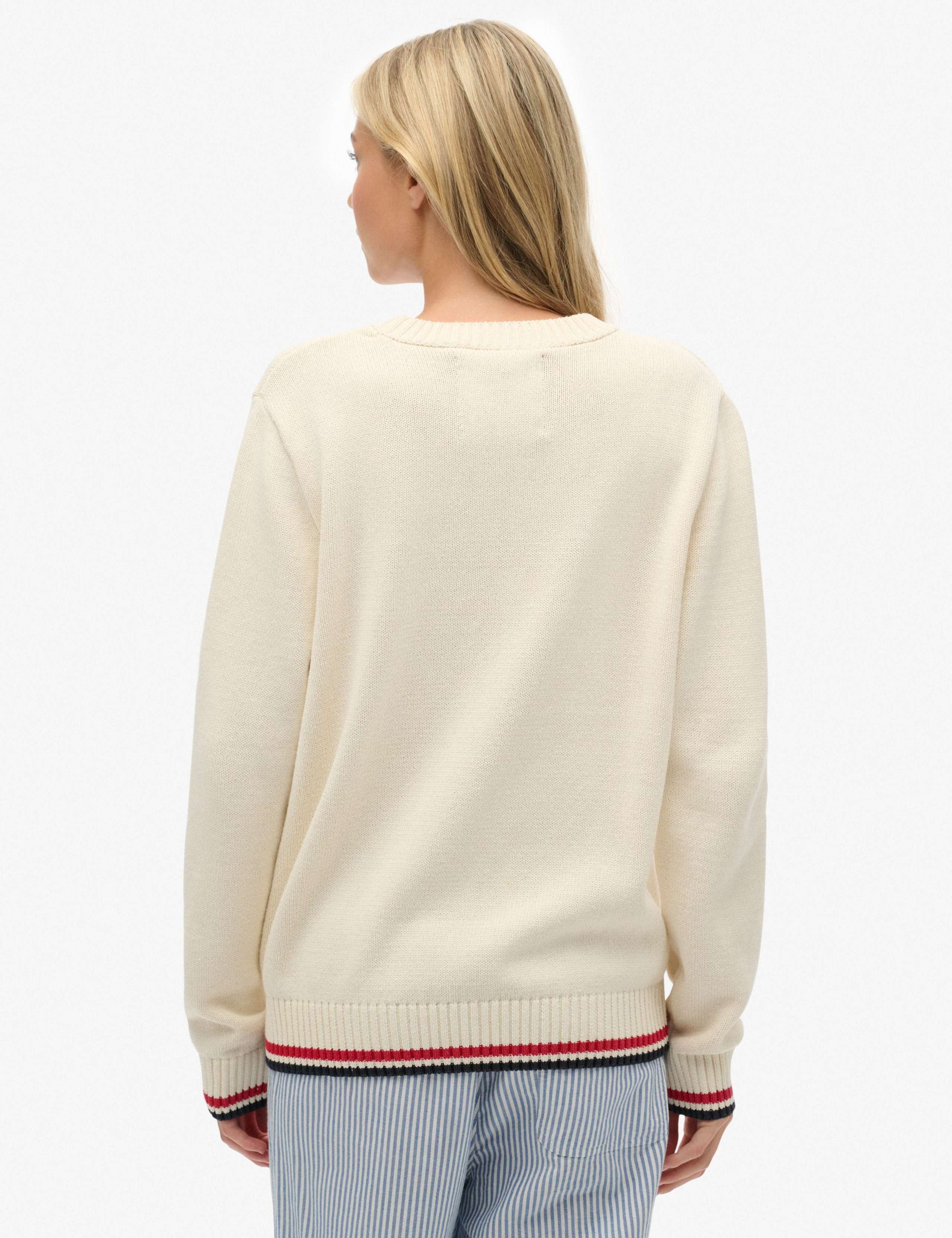Cotton Rich Americana Flag Relaxed Jumper 6 of 6